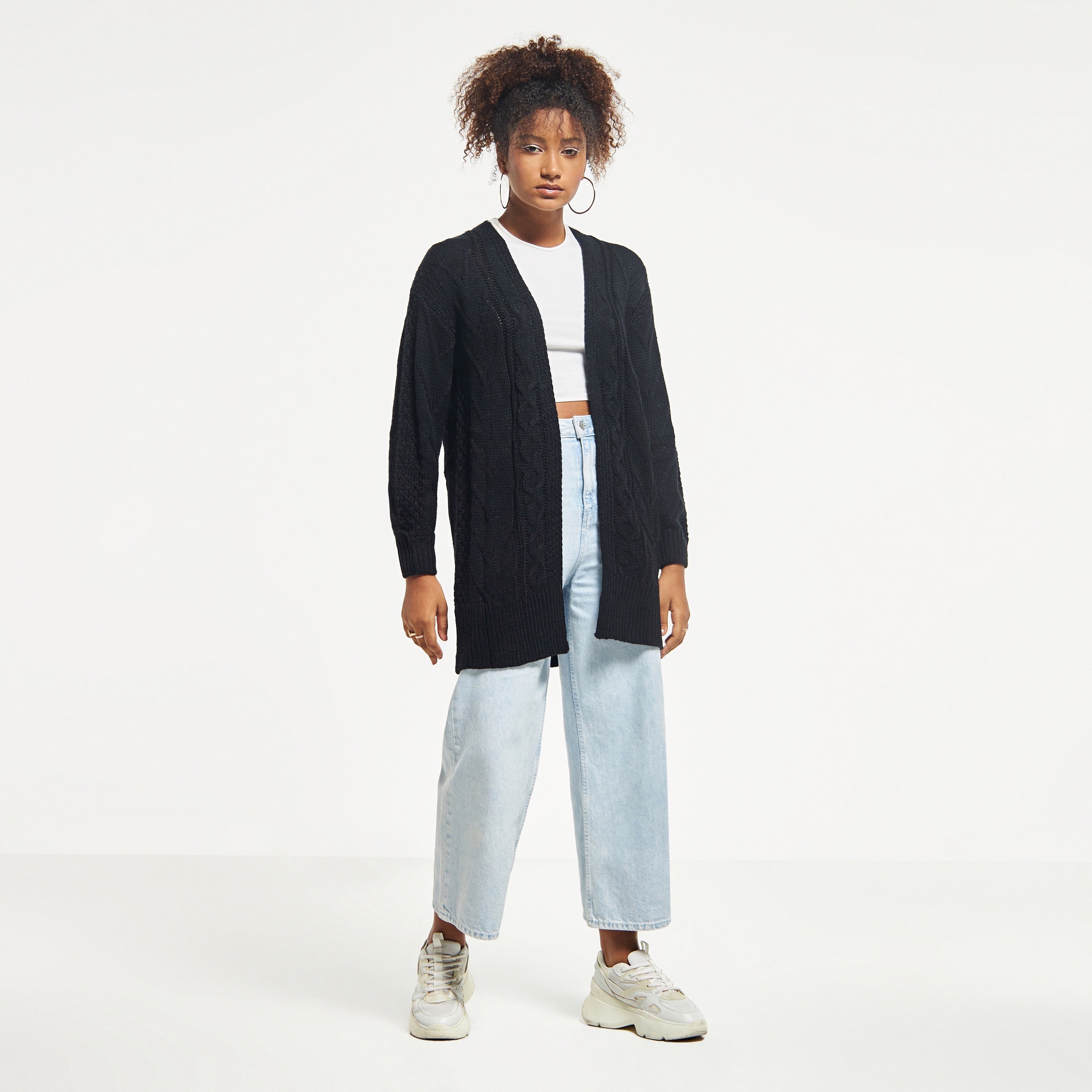 Longline oversized clearance cardigan