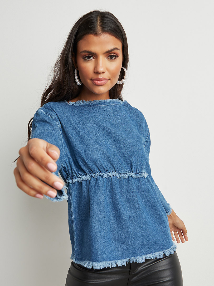 بلوزة بأكمام طويلة من ستايلي-women-clothing-shirtsandblouses-blouses-image-1