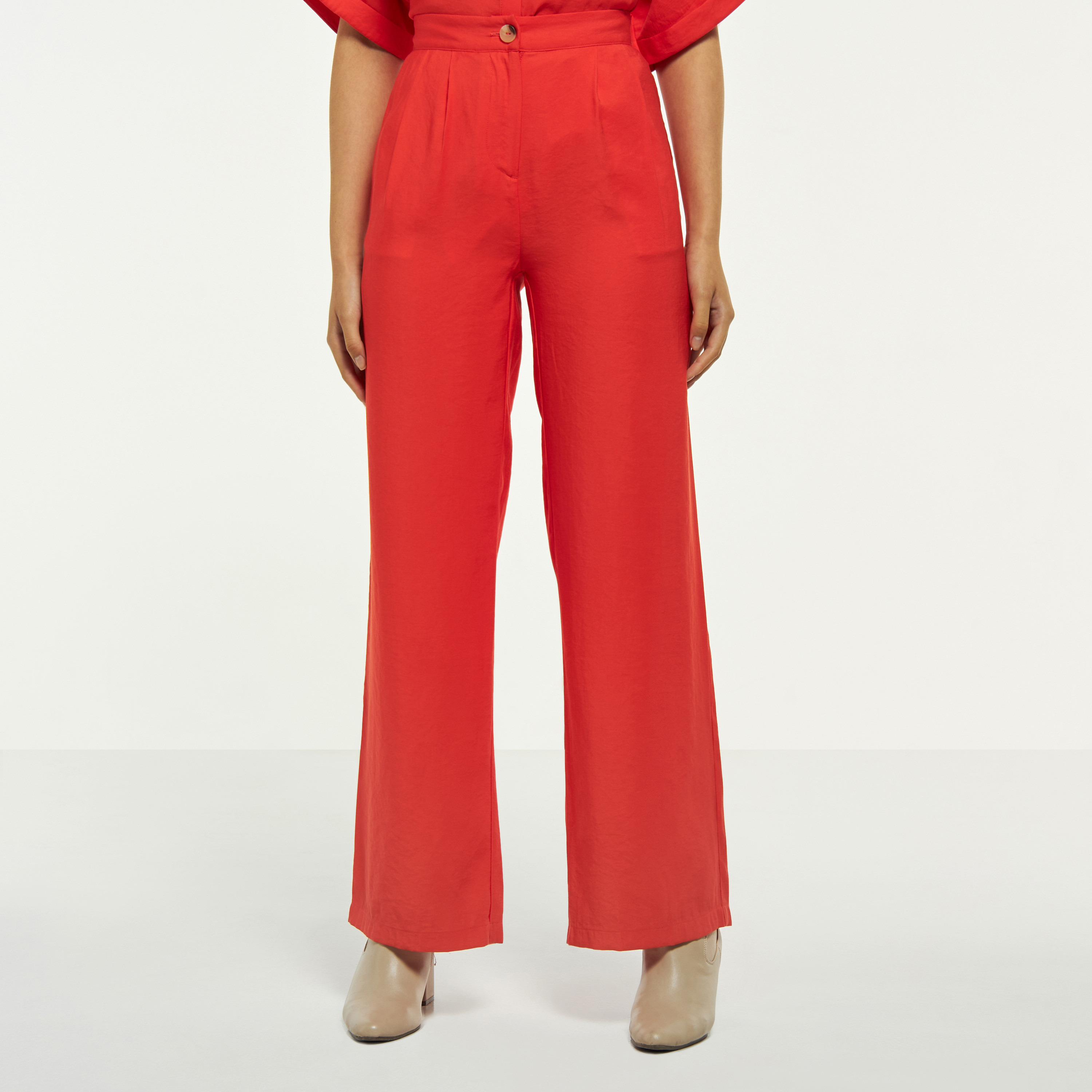 Palazzo pants straight clearance leg