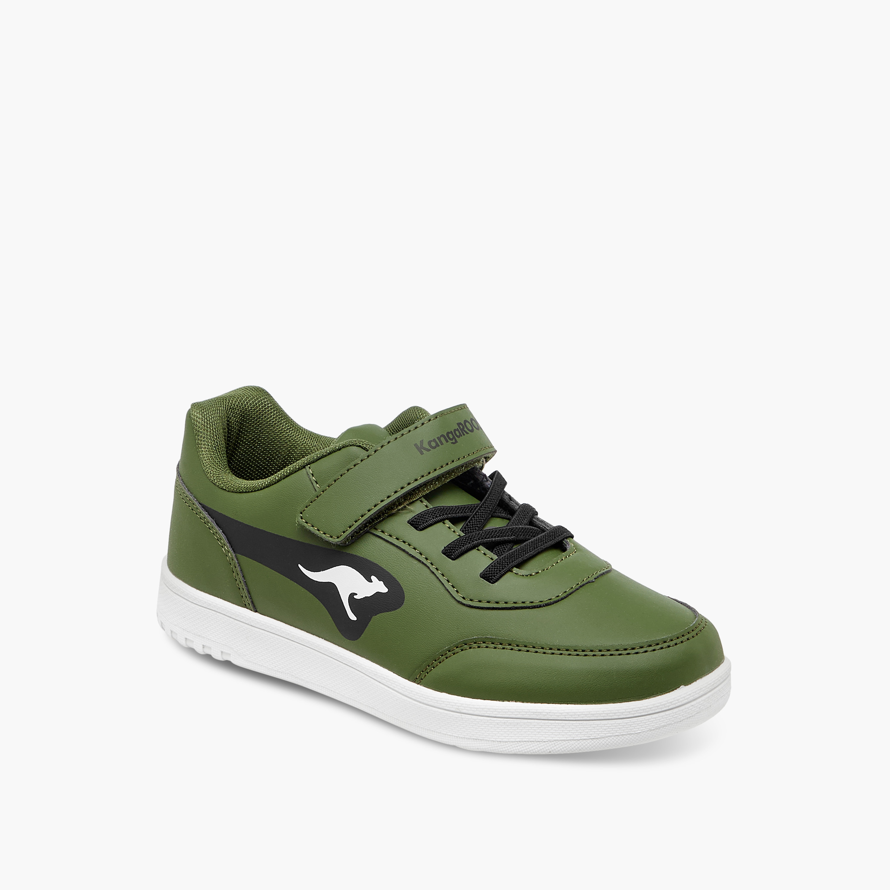 حذاء سنيكرز متعدد التصاميم بشريط إغلاق لاصق للأولاد من كانجاروز-boys-shoes-sneakers-image-2