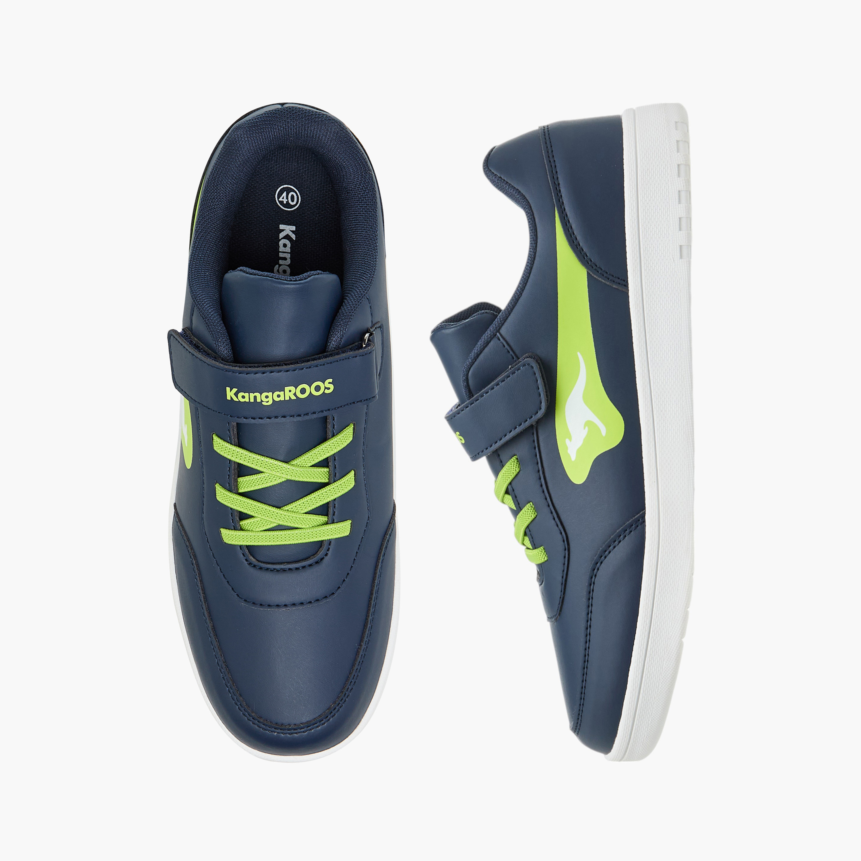 حذاء سنيكرز بشريط إغلاق لاصق للنساء من كانغاروز-women-shoes-sneakers-image-1