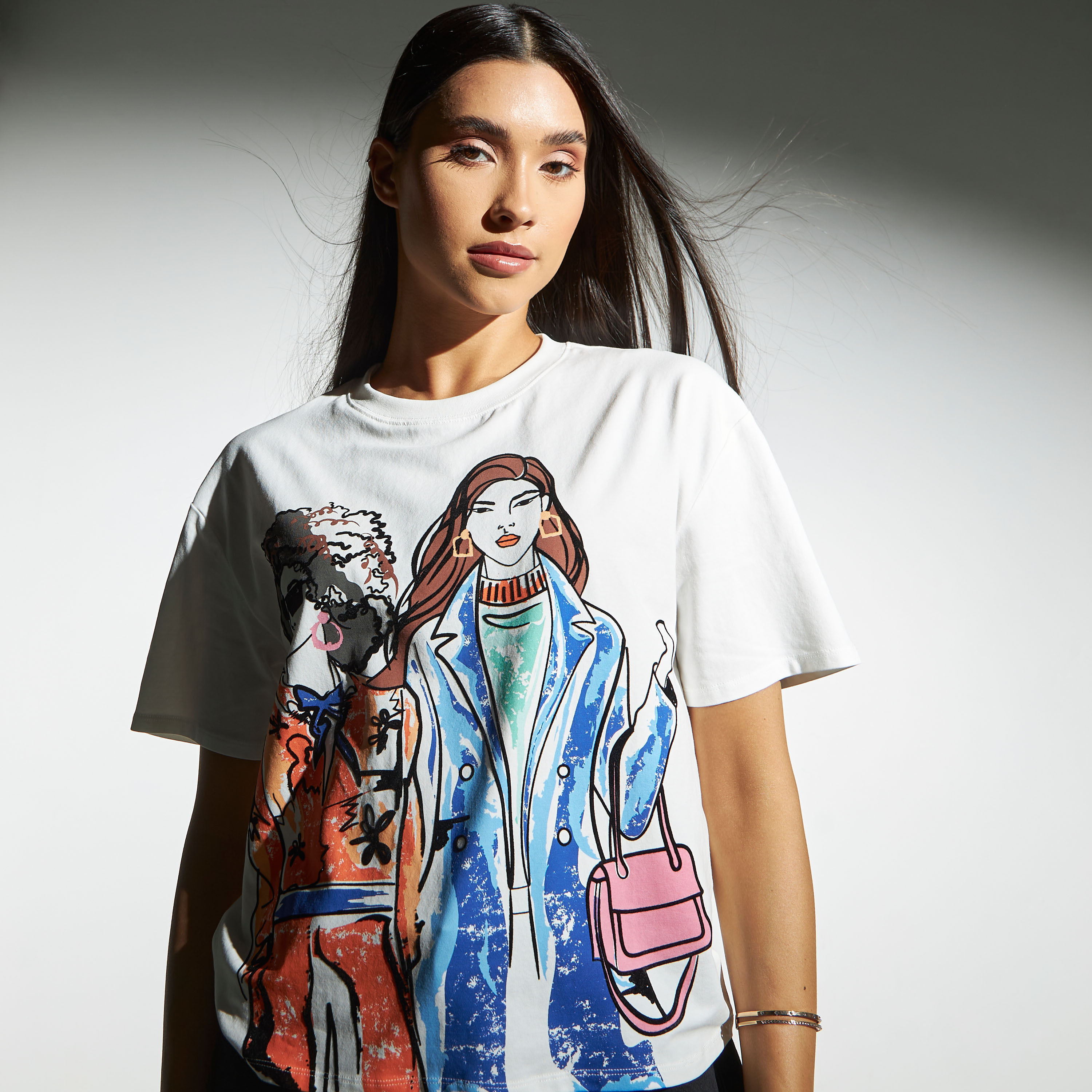 Women's printed t deals shirts