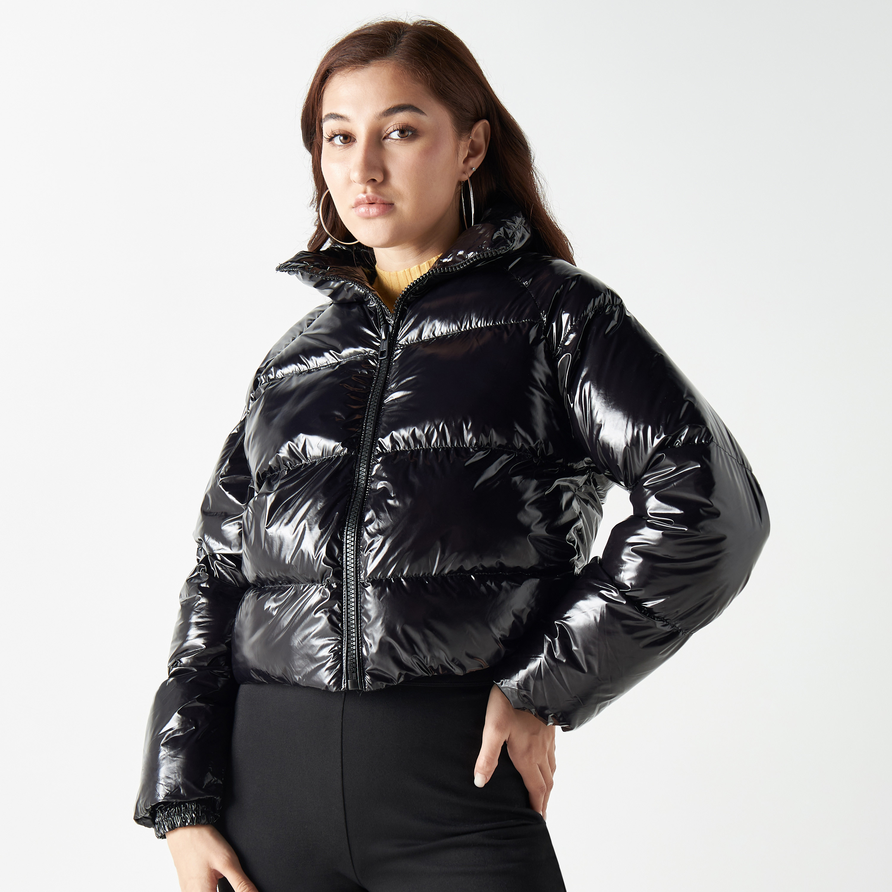 Apt 9 clearance hooded puffer jacket