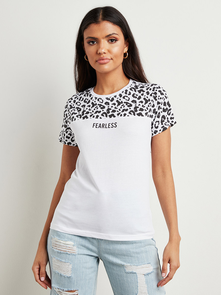 تيشيرت مطبوع بقصة واسعة-women-clothing-tshirts-image-3