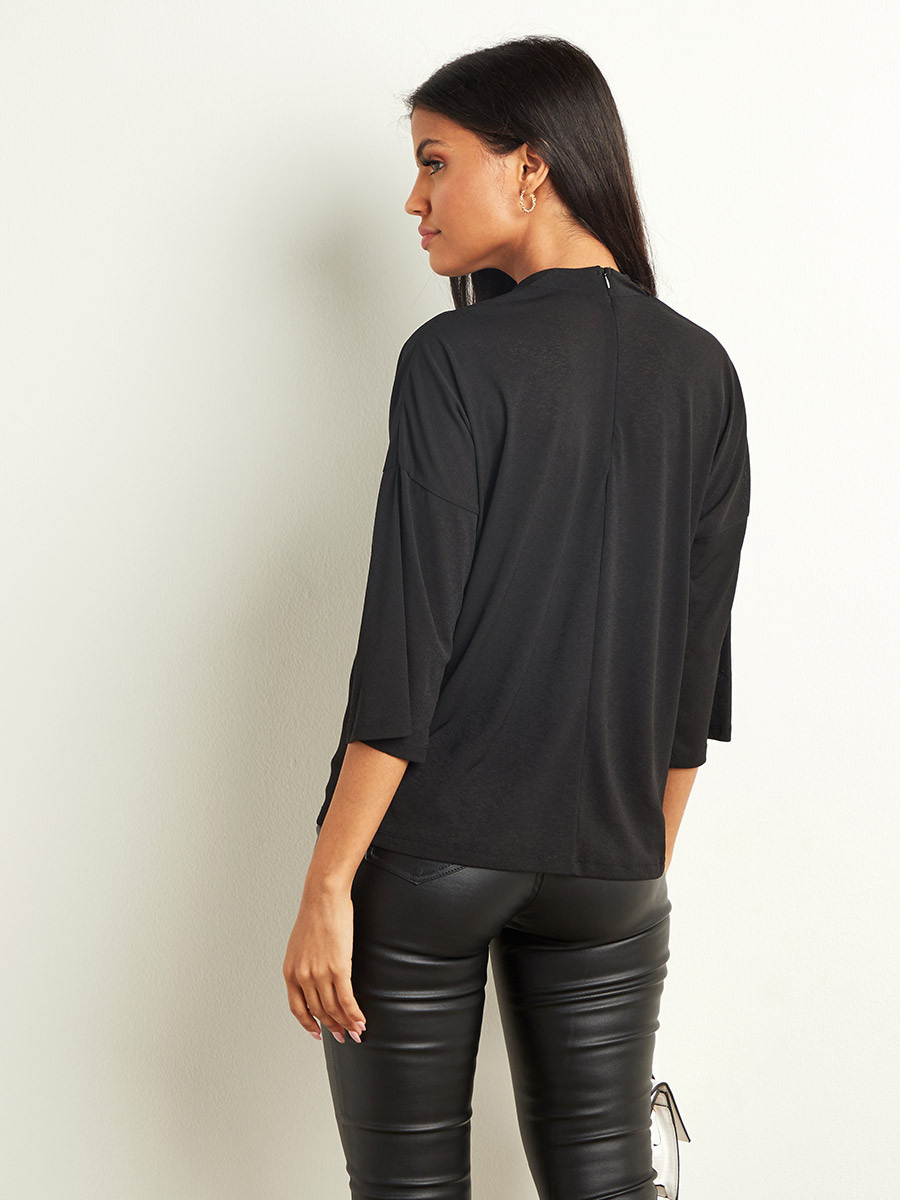 بلوزة سادة بأكمام قصيرة-women-clothing-shirtsandblouses-blouses-image-6
