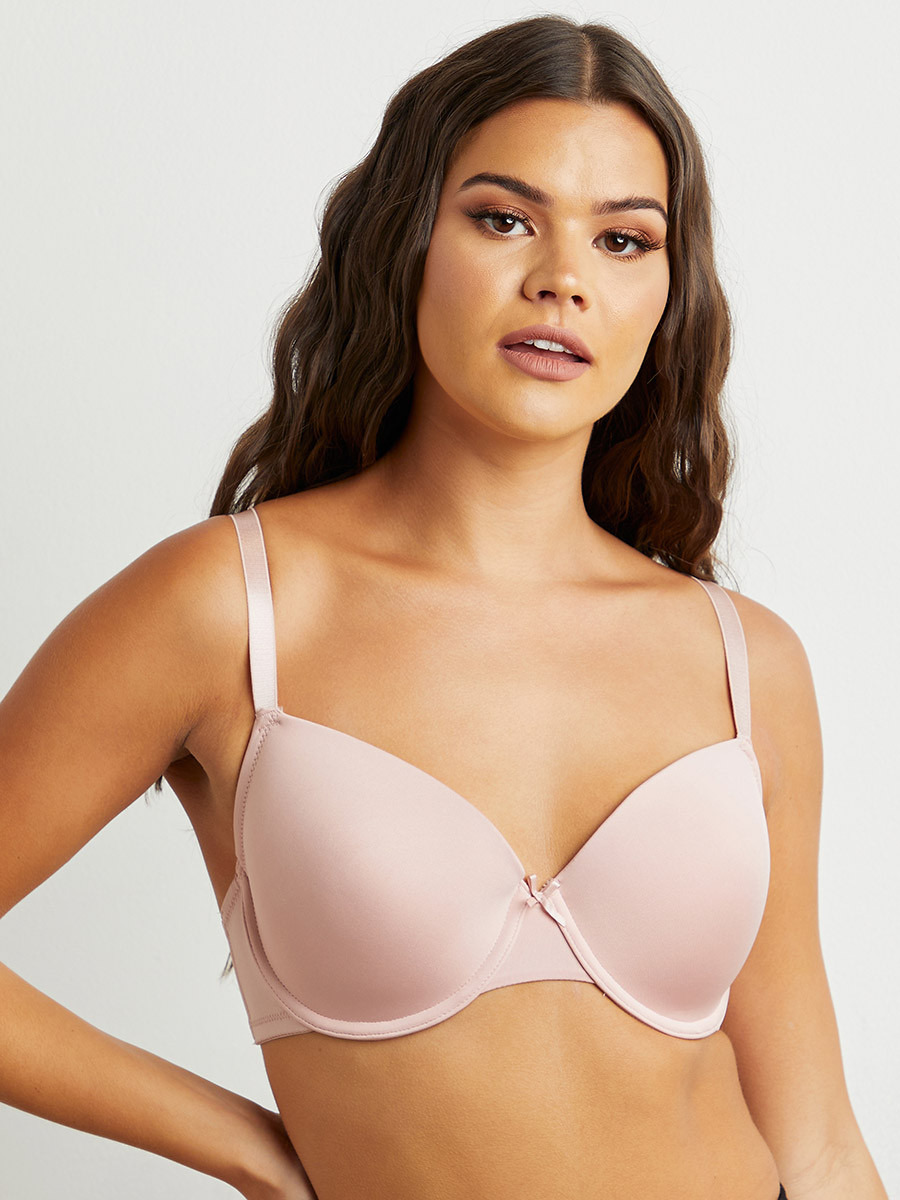 Set of 2 - Padded Wired Spot Print T-shirt Bra-women-clothing-lingerie-bras-image-5