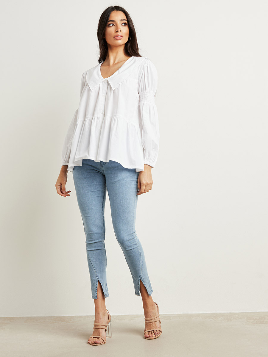 قميص بقصة واسعة من ستايلي-women-clothing-shirtsandblouses-blouses-image-2