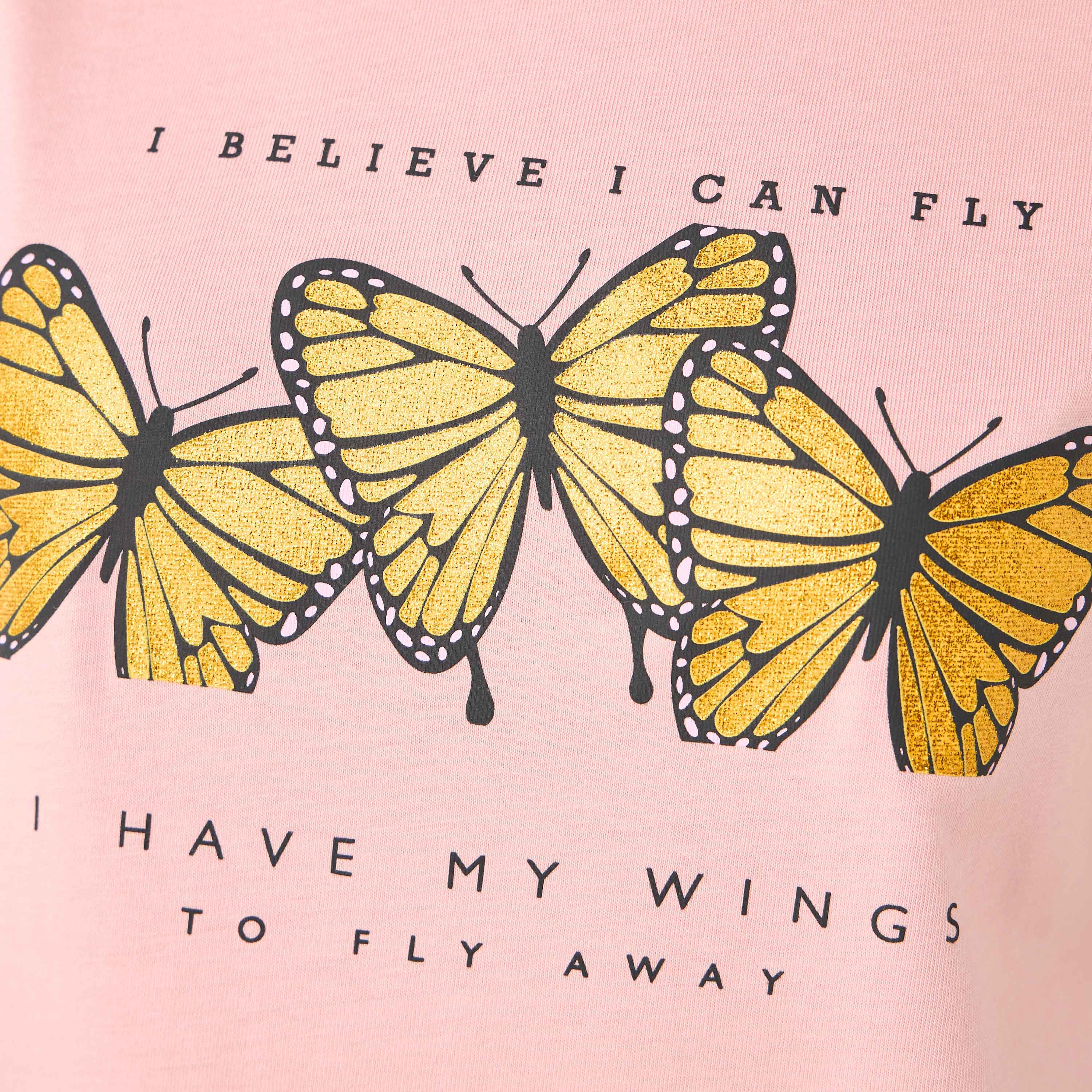 Printed Crew Neck T-shirt-women-clothing-tshirts-image-5