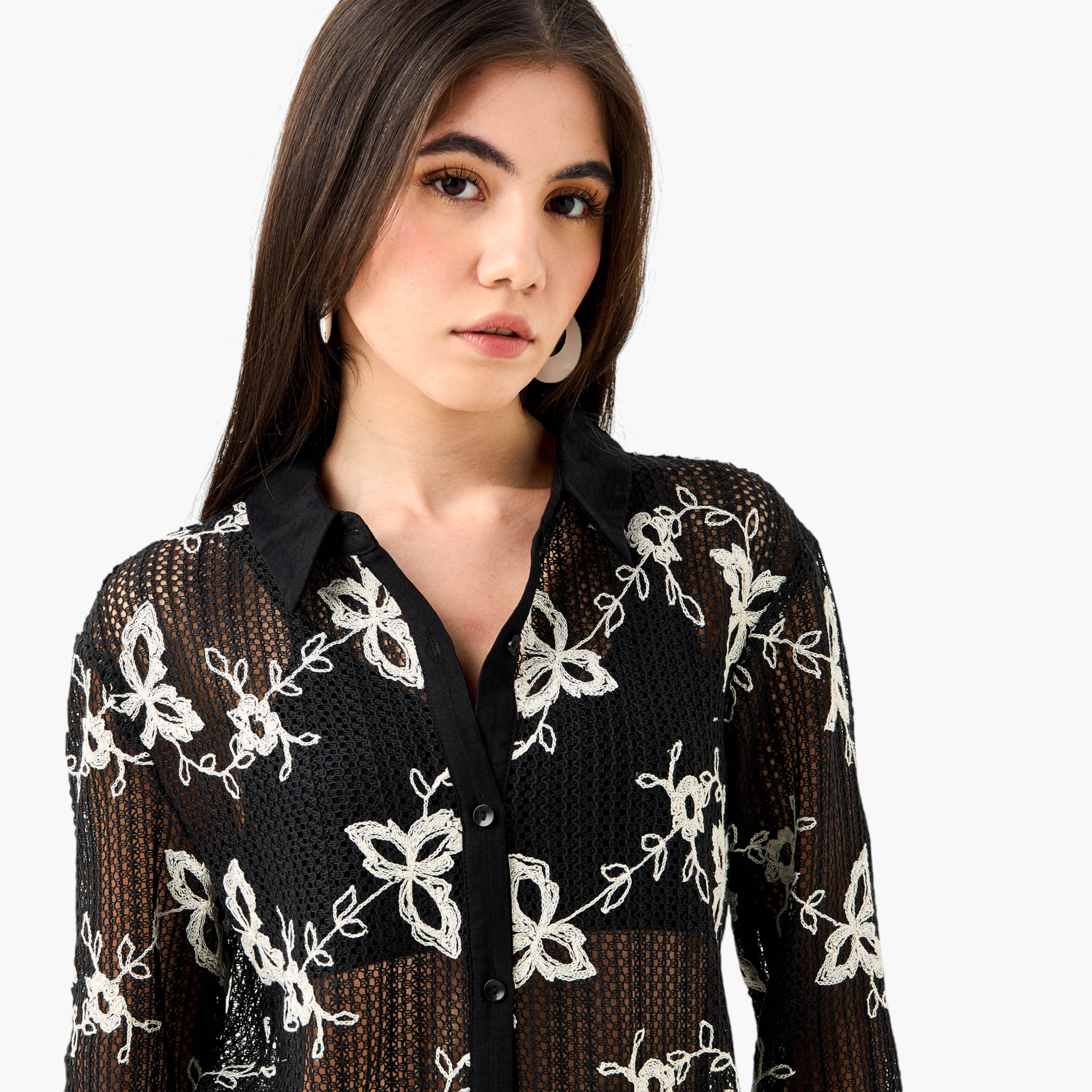 シャツ/ブラウス(長袖/七分) SNIDEL - fiolily Flower Lace Gather Tops 楽天市場】snidel（柄花・植物）（シャツ・ブラウス｜トップス