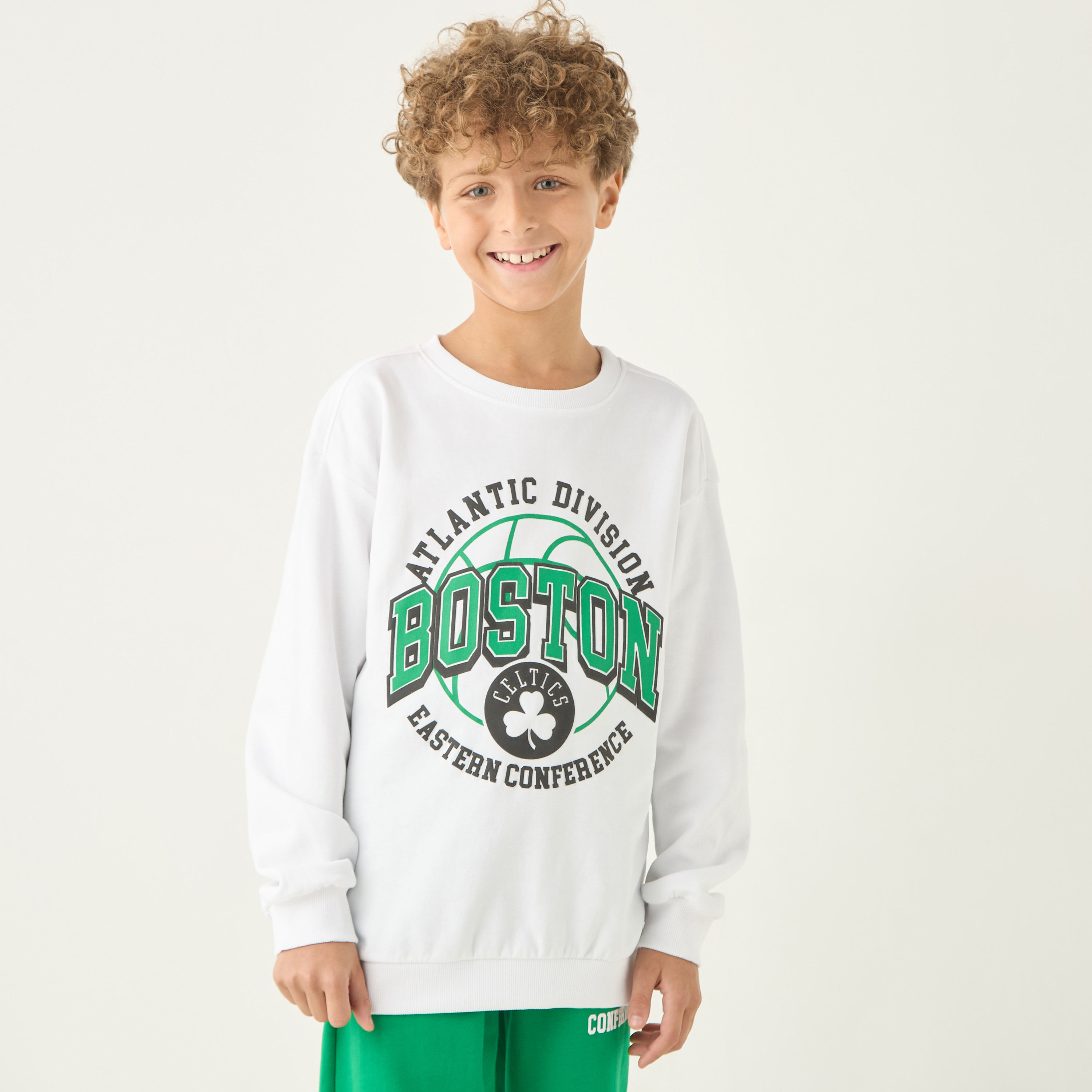 NBA Printed T-shirt and Joggers Set-boys-clothing-setsandcoords-image-2