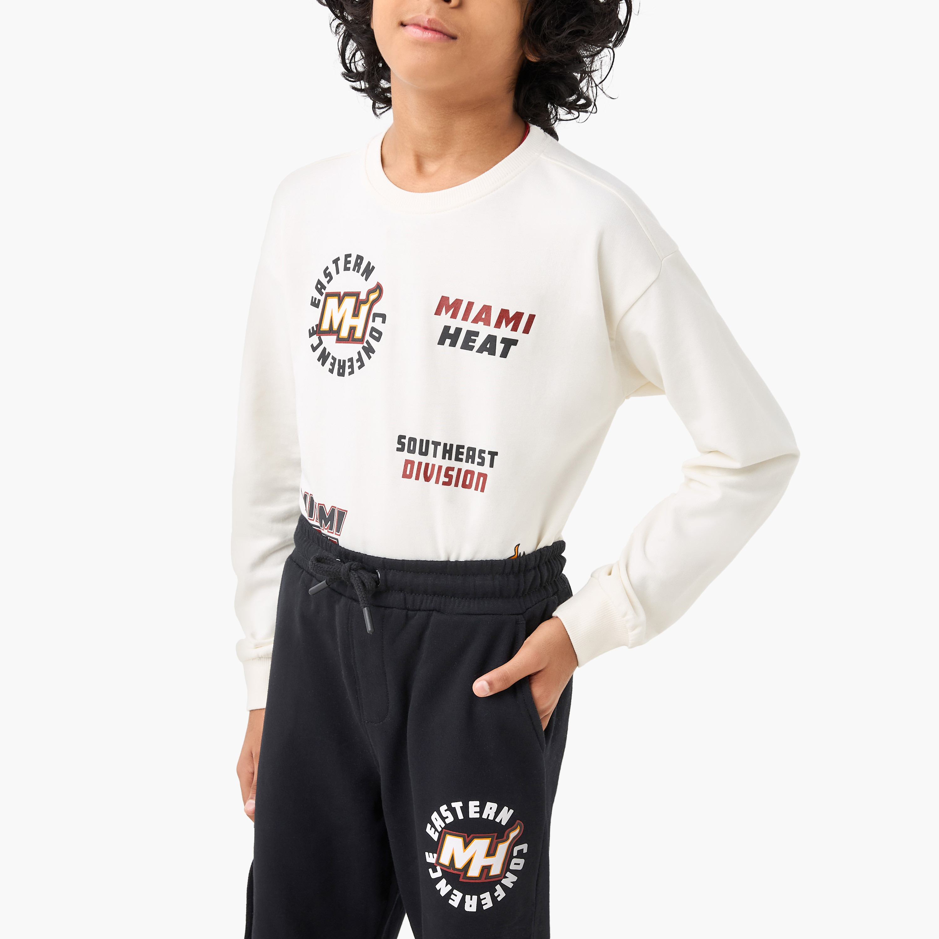 NBA Printed Sweatshirt and Joggers Set-boys-clothing-setsandcoords-image-5