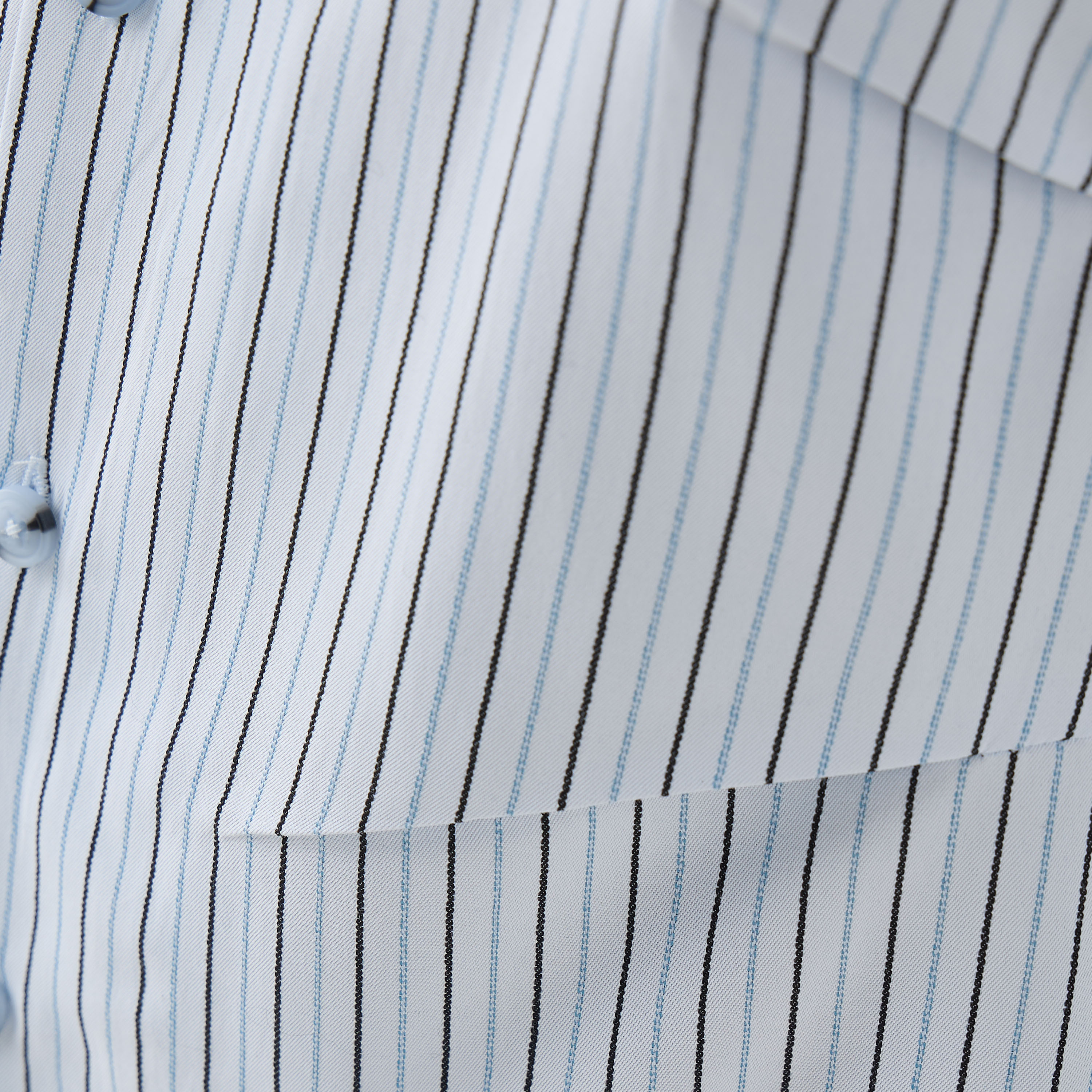 Slim Fit Striped Collared Shirt-women-clothing-shirtsandblouses-shirts-image-6