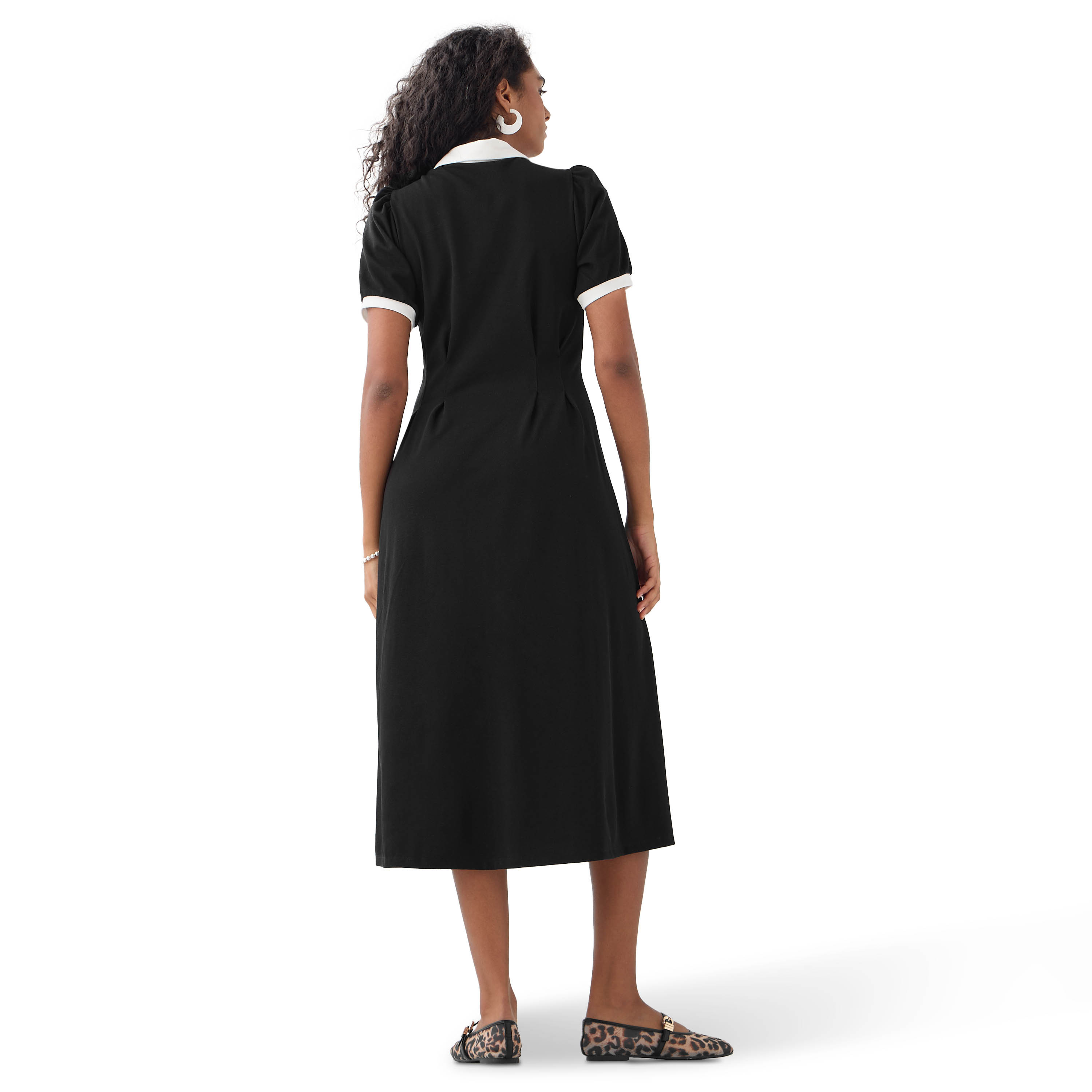 Peter Pan Collar Midi Dress-women-clothing-dresses-image-3