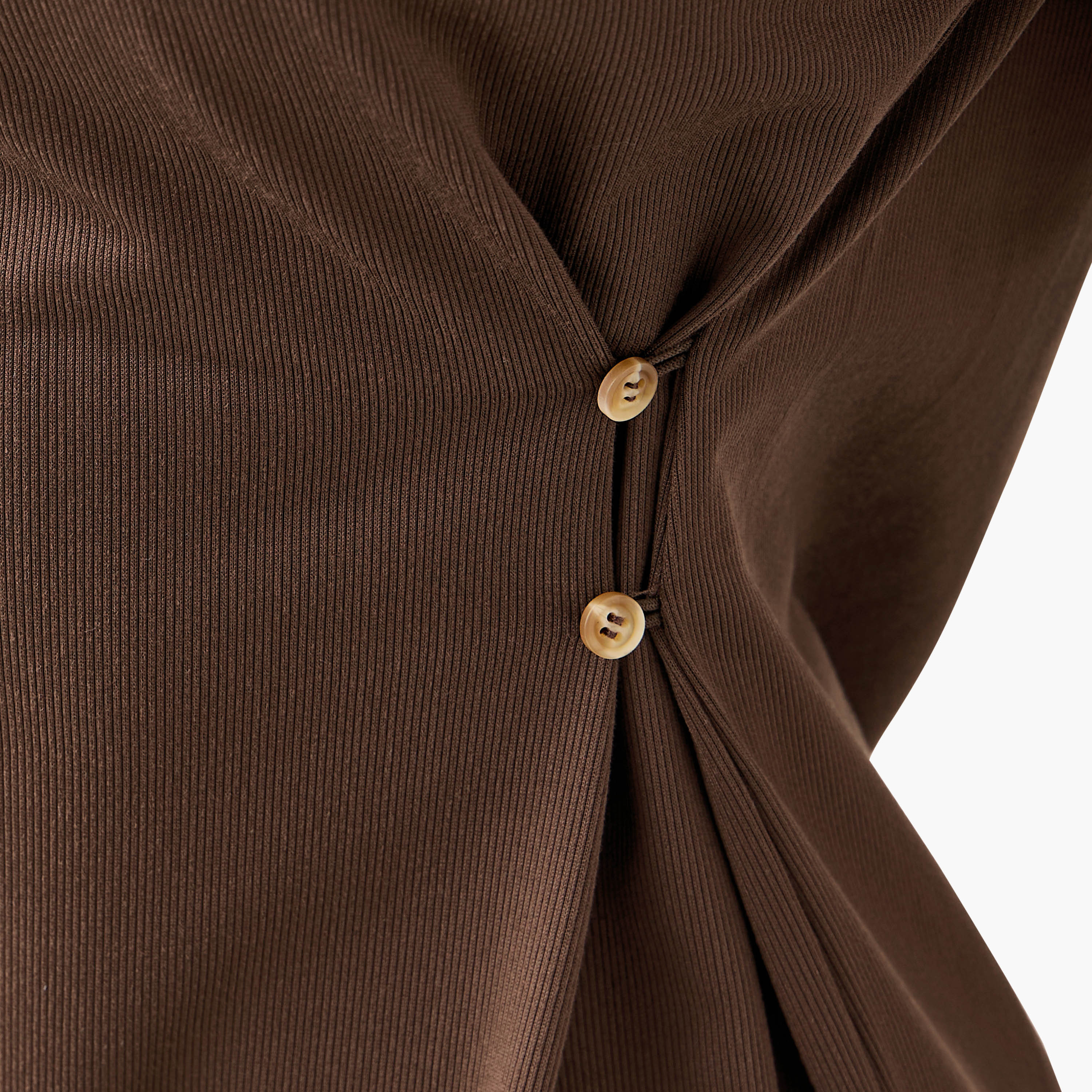 Textured Sleeveless Polo Dress-women-clothing-dresses-image-5