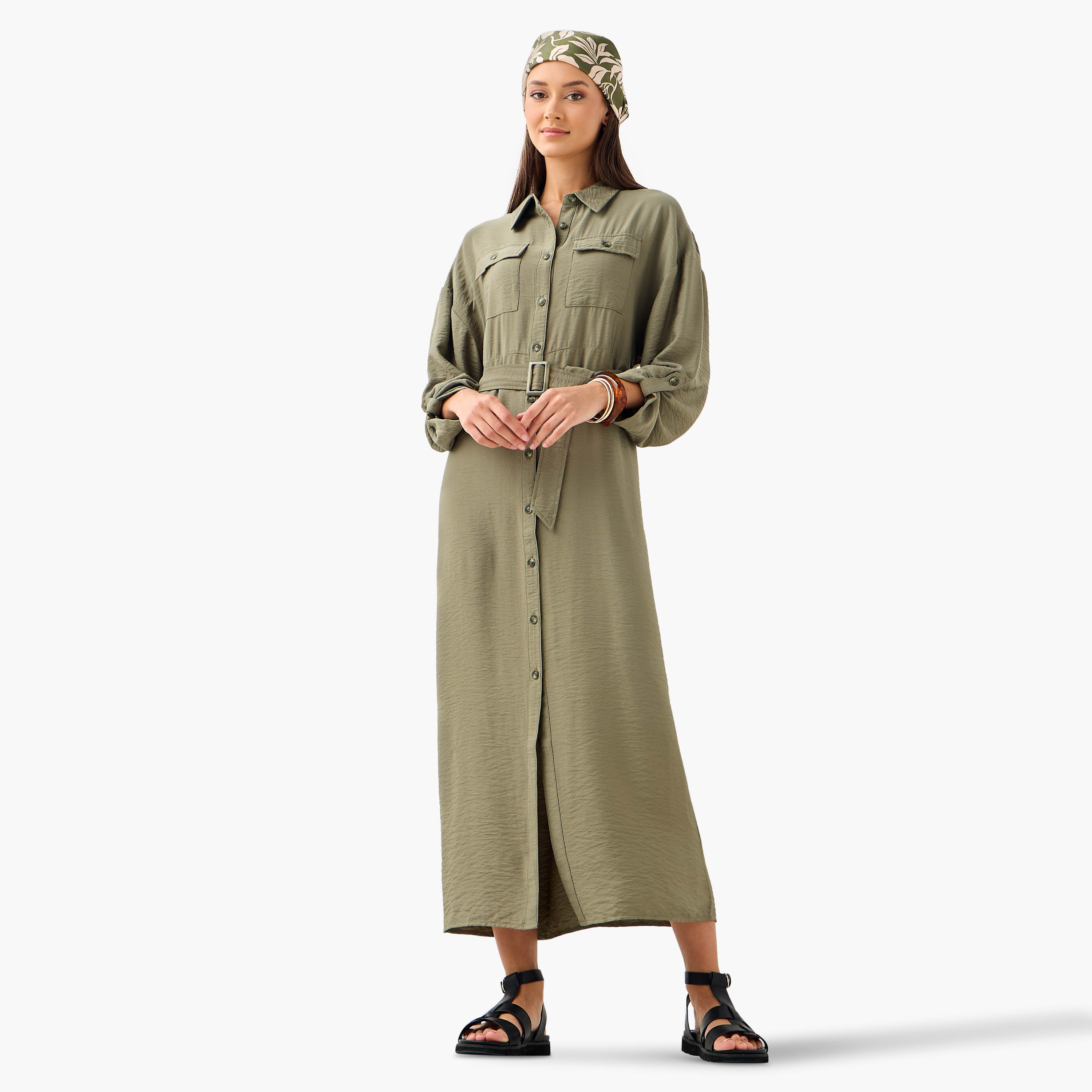 فستان قميص ماكسي بجيوب مع حزام قابل للفصل-women-clothing-dresses-image-12