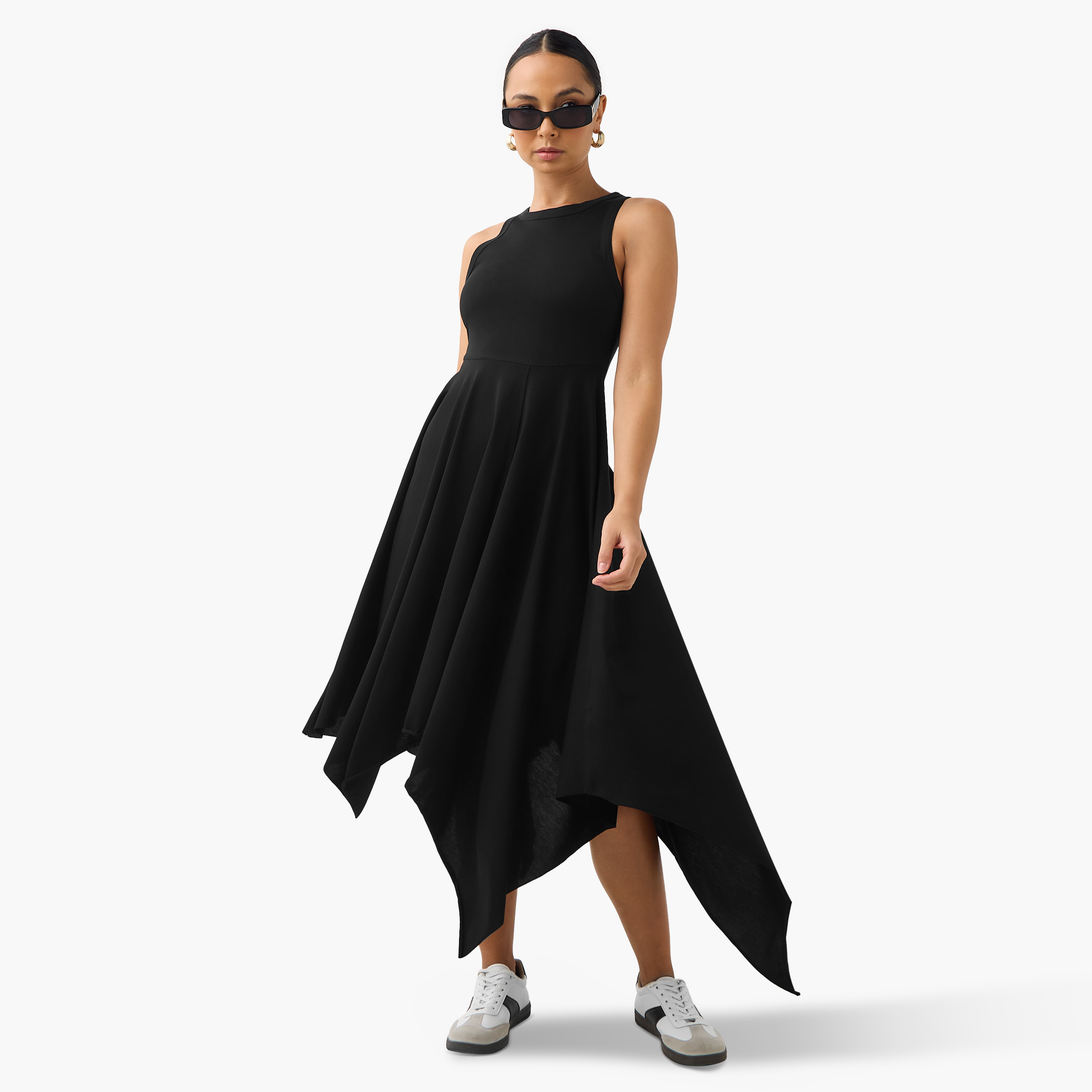 Asymmetric Sleeveless Dress-women-clothing-dresses-image-1