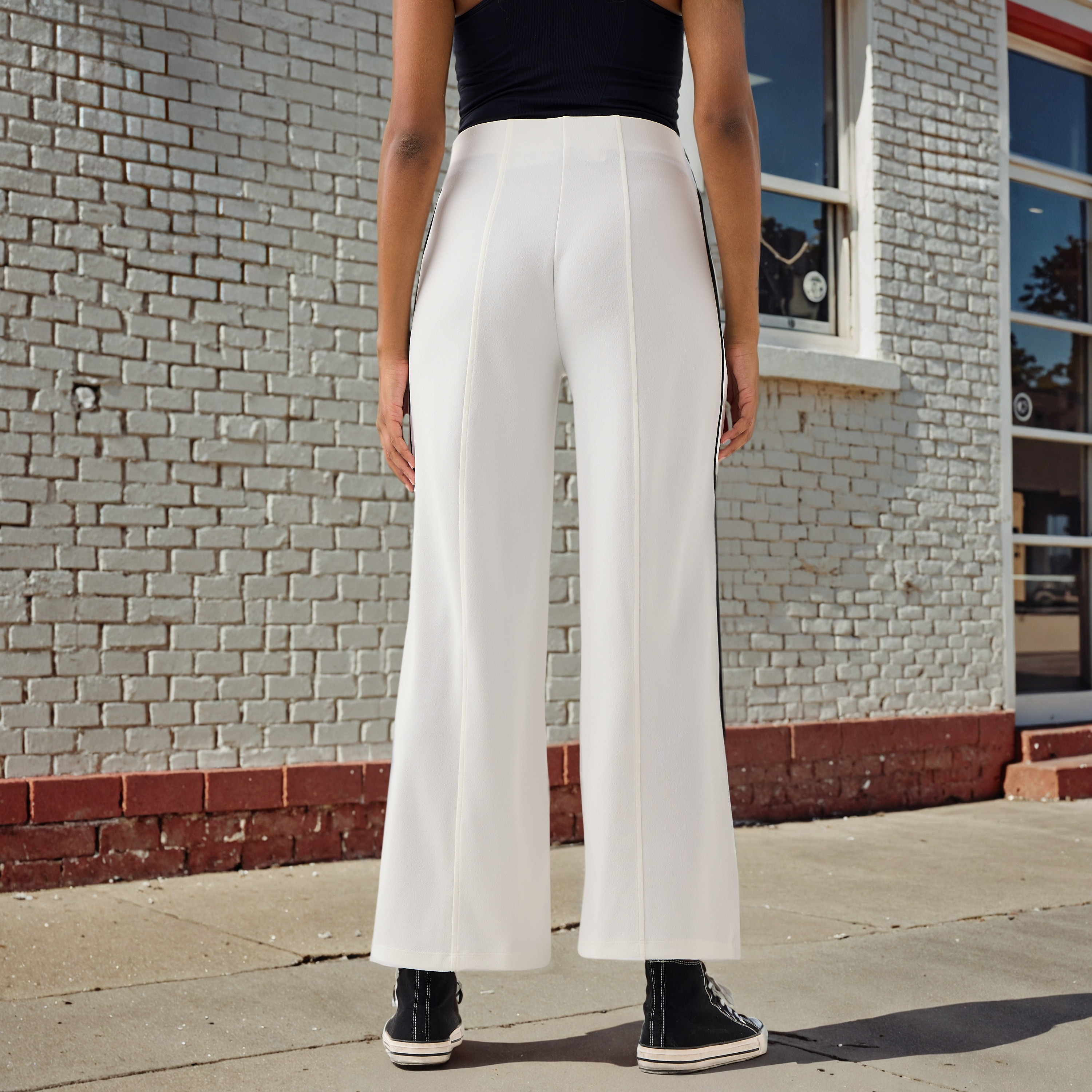 Regular Fit Flexi Waist Pants-women-clothing-bottoms-trousers-image-3