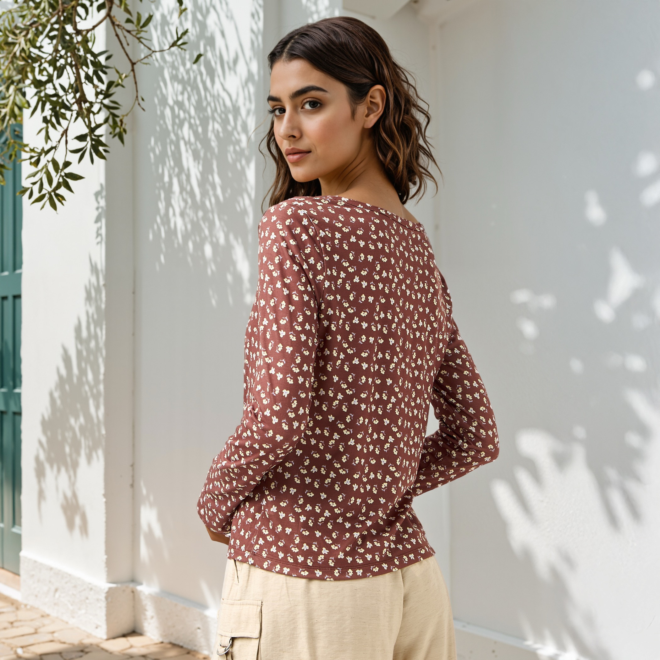 Regular Fit Floral Print Cardigan-women-winterwear-cardigansandjumpers-cardigans-image-3