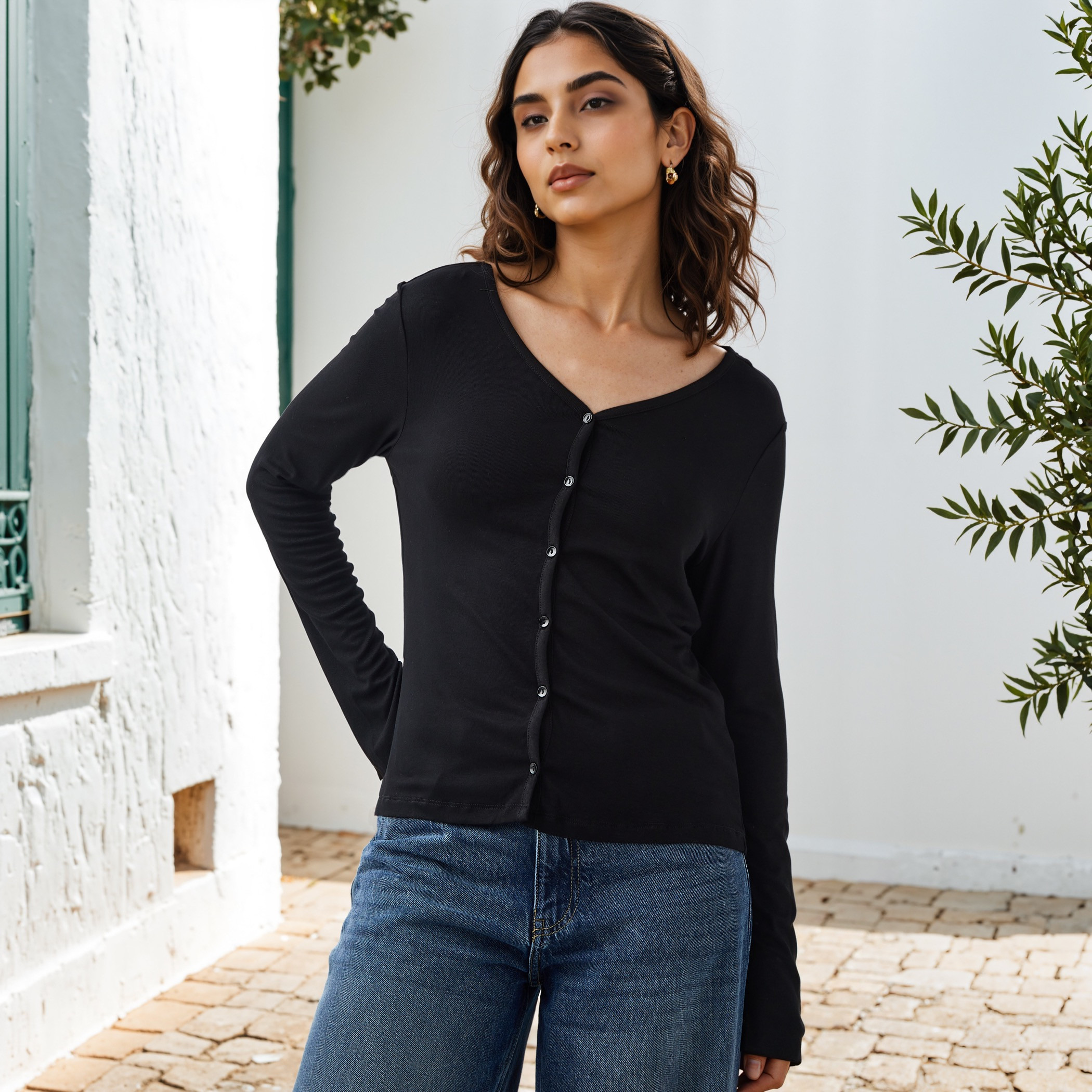 Regular Fit Plain Cardigan-women-winterwear-cardigansandjumpers-cardigans-image-1