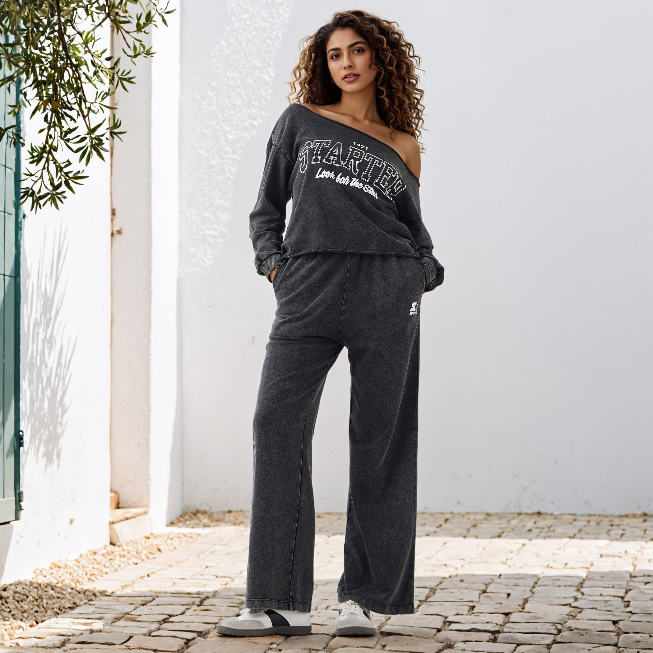 Logo Detail Regular Fit Flexi Waist Track Pants-women-clothing-bottoms-joggers-image-2