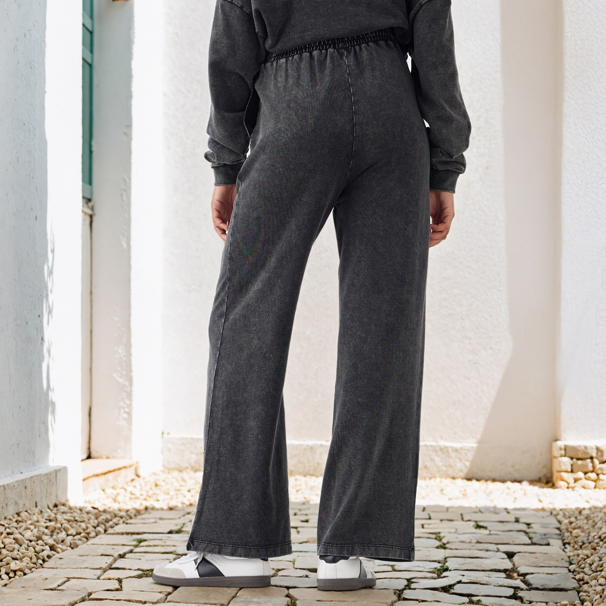 Logo Detail Regular Fit Flexi Waist Track Pants-women-clothing-bottoms-joggers-image-3