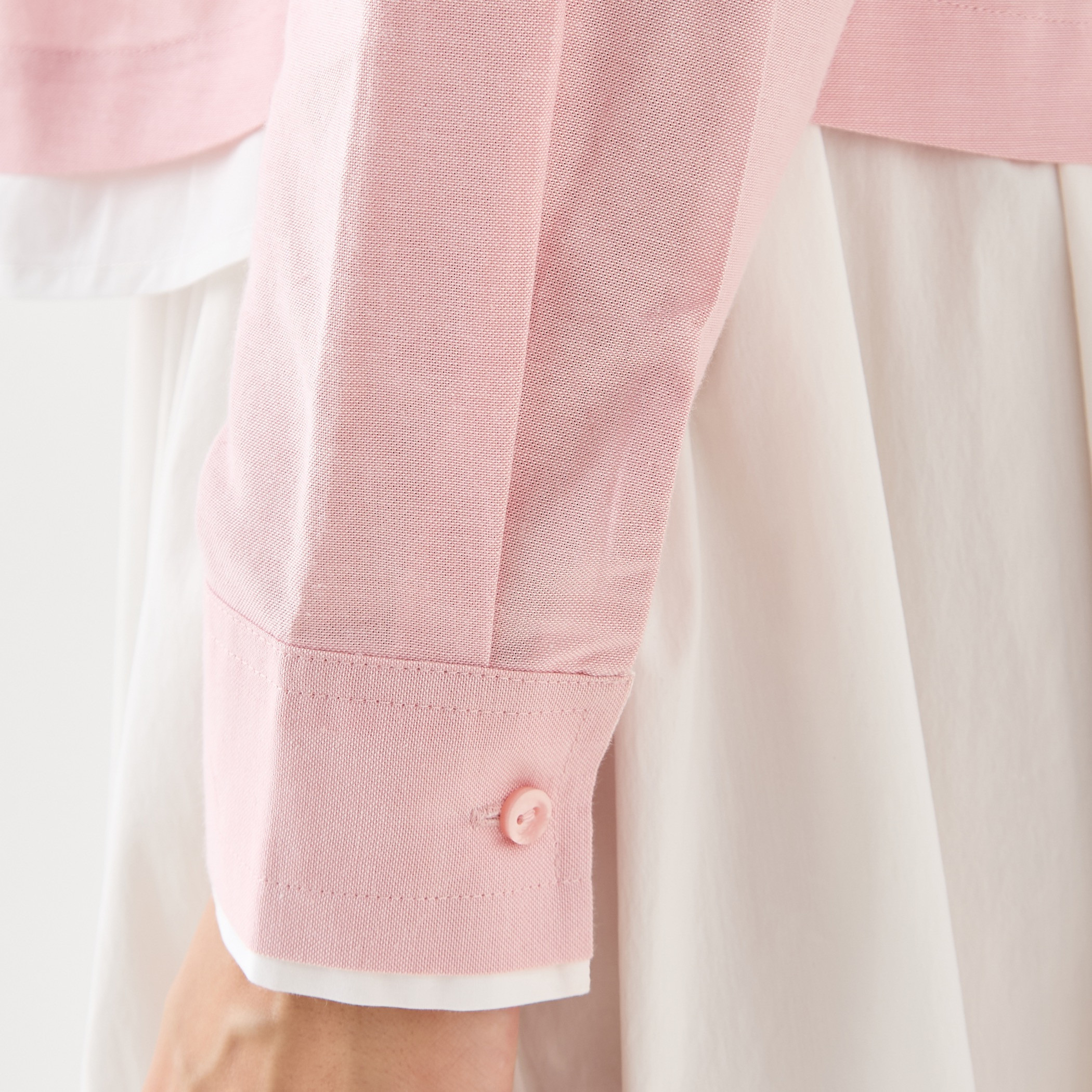Flap Pocket Crop Cotton Shirt-women-clothing-shirtsandblouses-shirts-image-5