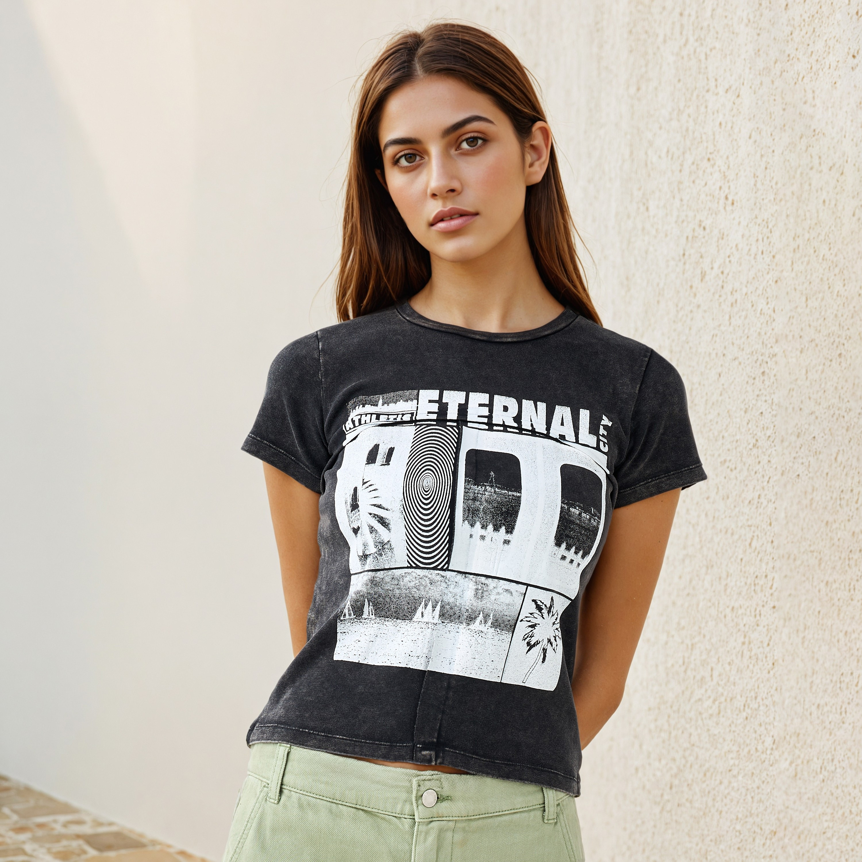 تيشيرت بطبعات تايبوجرافيك-women-clothing-tshirts-image-1