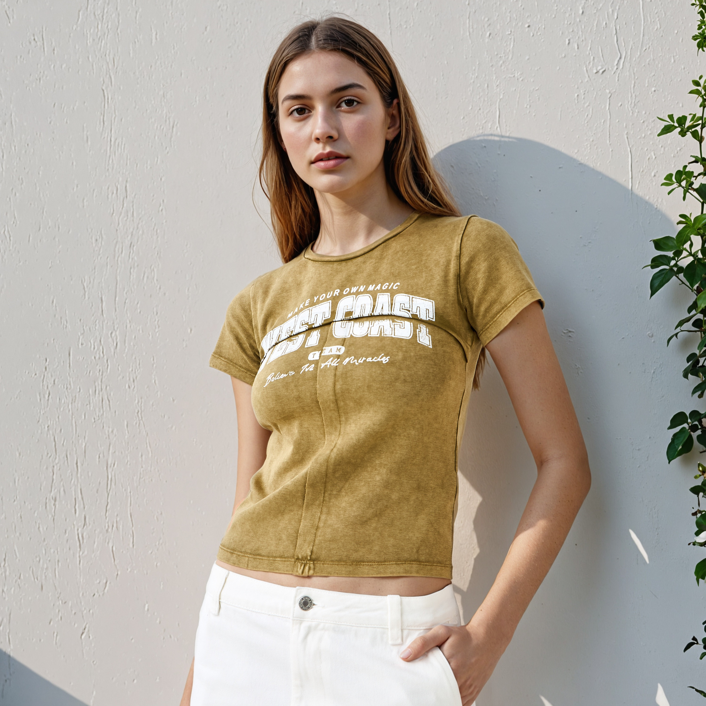 Typographic Print T-shirt-women-clothing-tshirts-image-1
