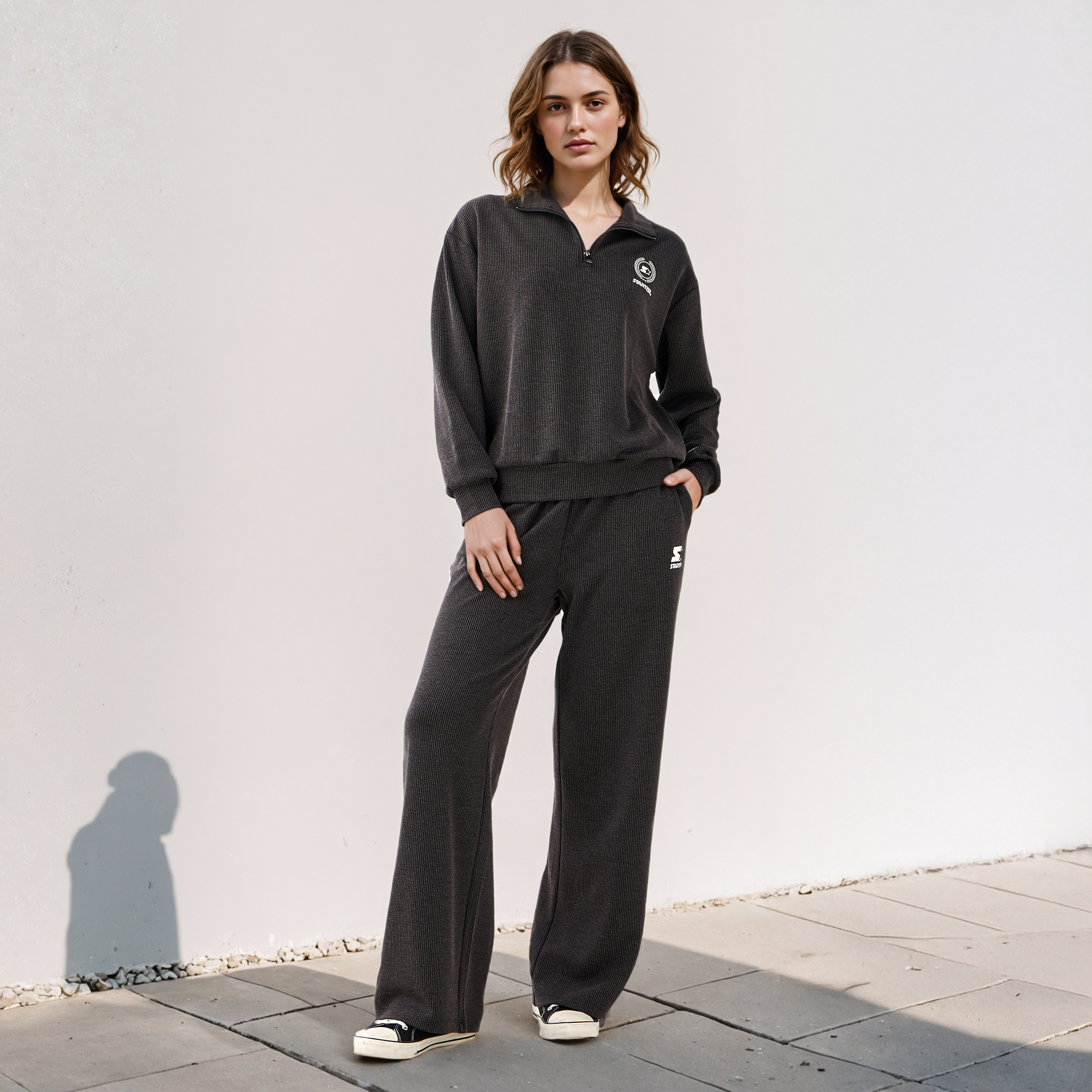 Starter Logo Print Sweatshirt-women-winterwear-hoodiesandsweatshirts-sweatshirts-image-2