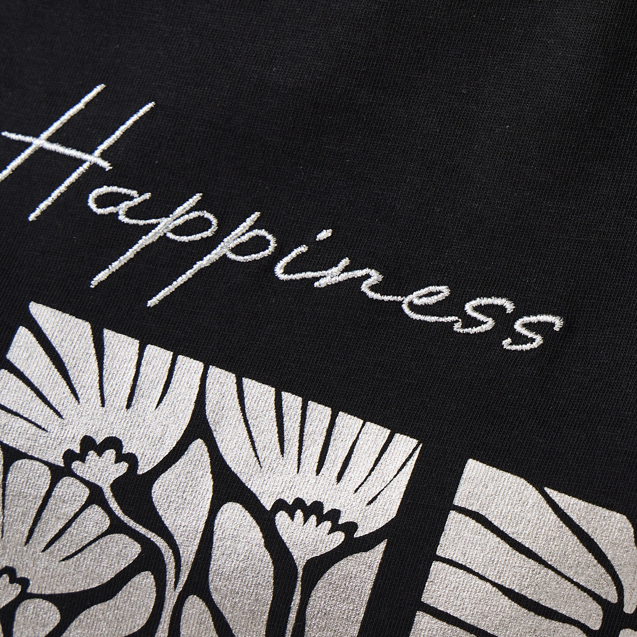 Floral Print Crew Neck T-shirt-women-clothing-tshirts-image-5
