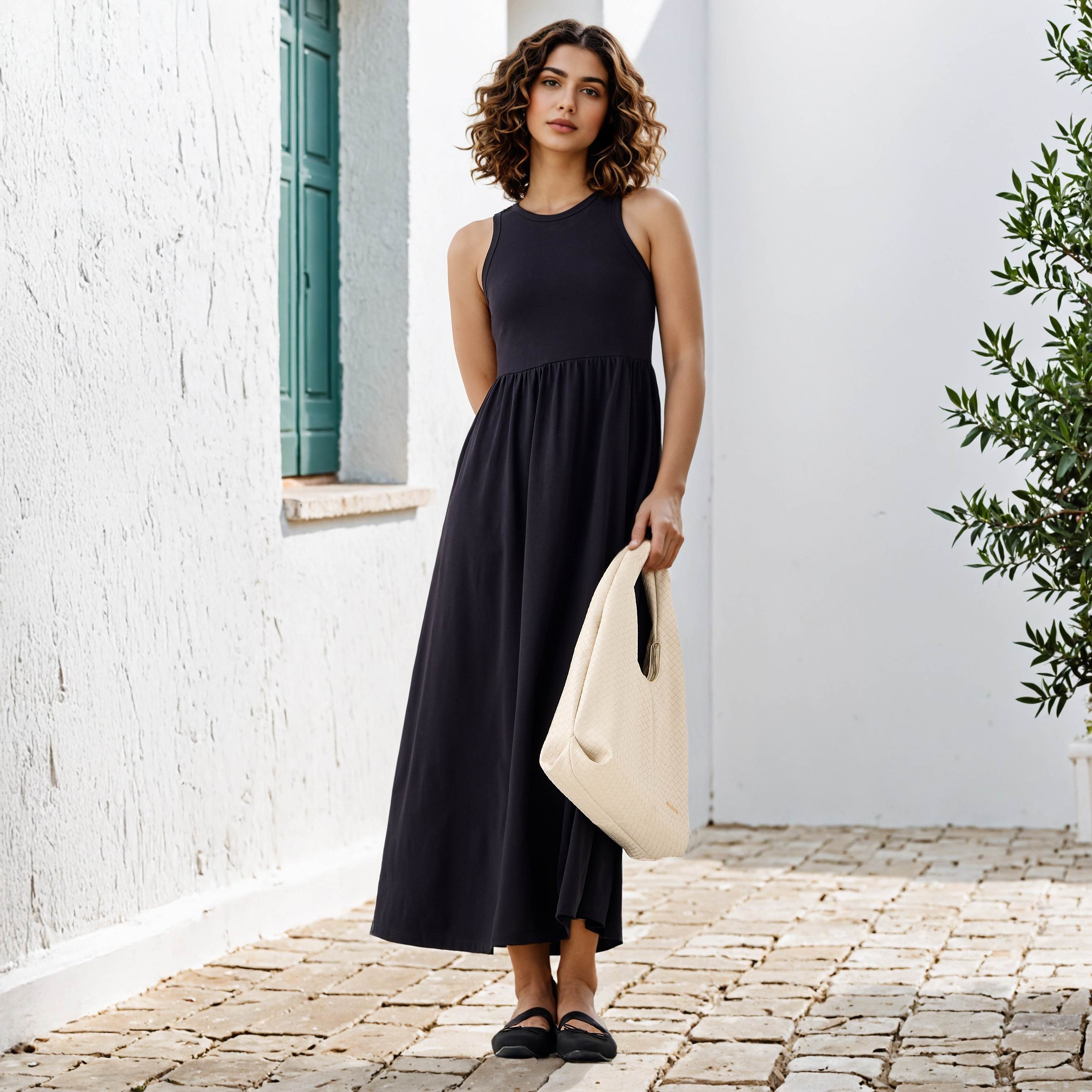 A-line Sleeveless Dress-women-clothing-dresses-image-1