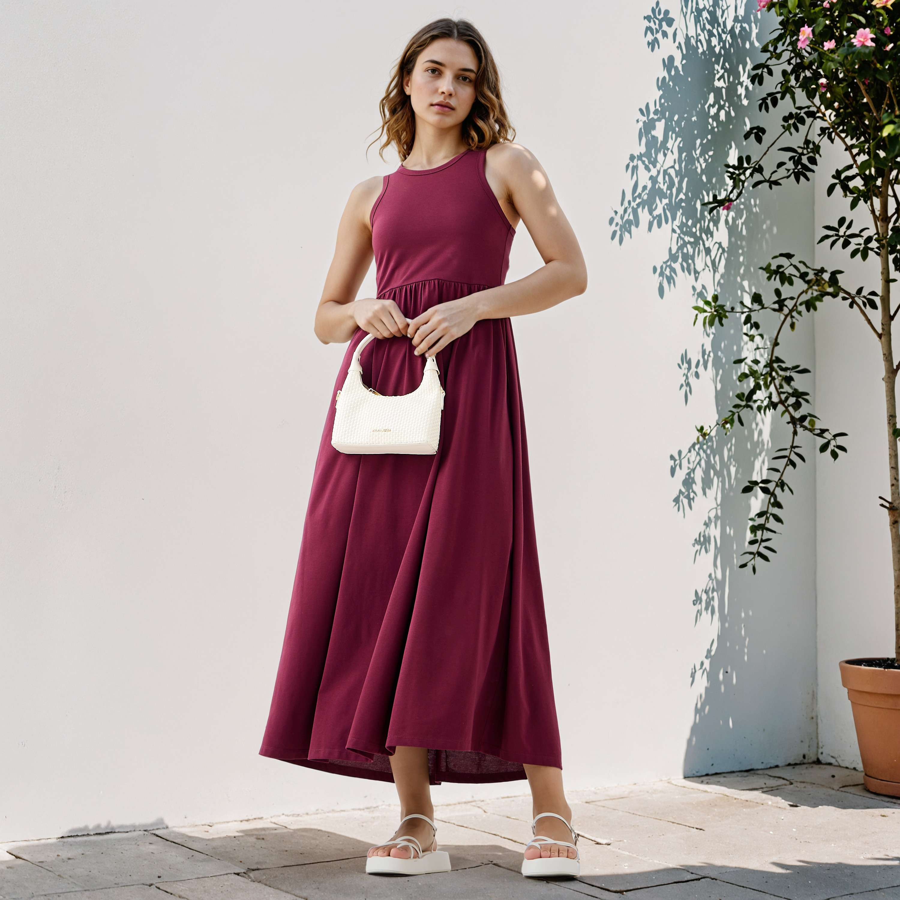 A-line Sleeveless Dress-women-clothing-dresses-image-1