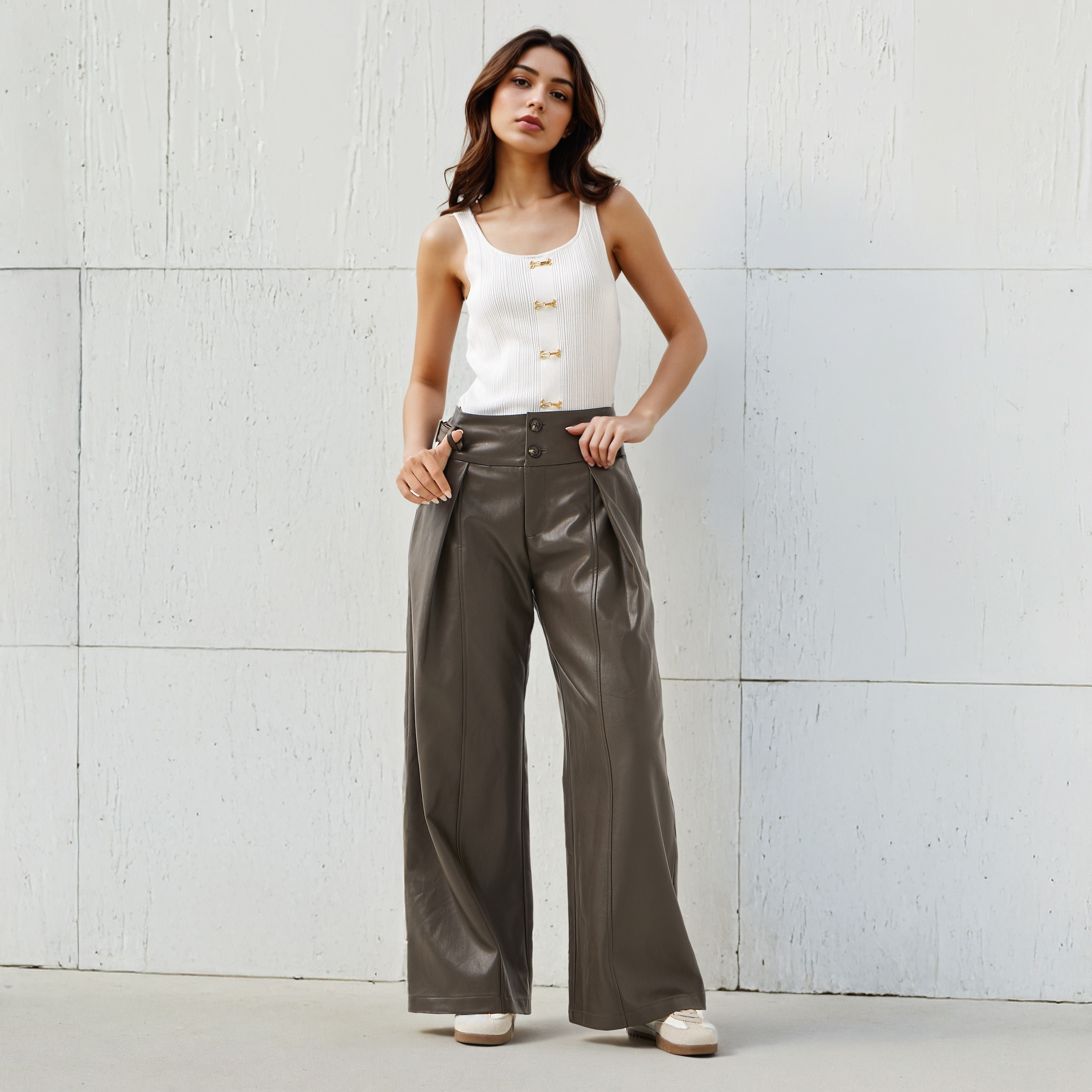 بلوزة تانك مع خطاف من مزيج الفيسكوز-women-clothing-tshirts-image-2