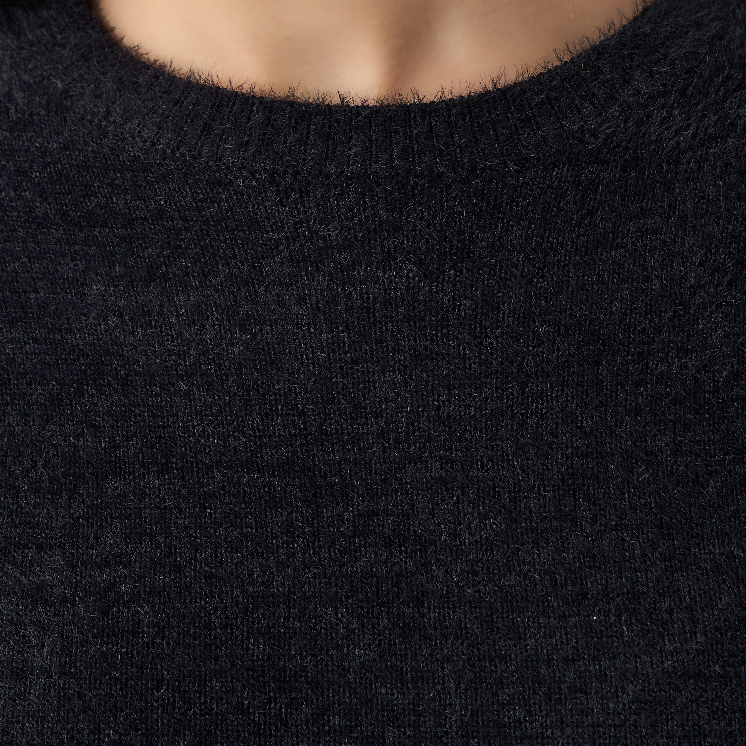 Faux Fur Crew Neck Sweater-women-clothing-cardigansandjumpers-jumpers-image-3