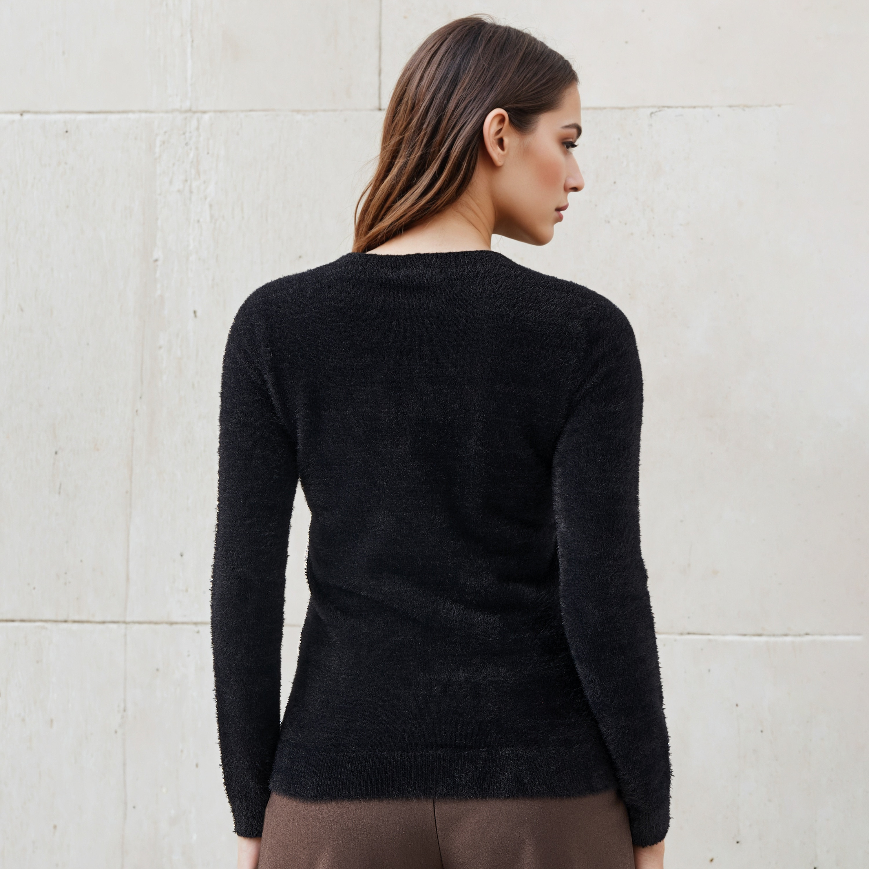 Faux Fur Crew Neck Sweater-women-clothing-cardigansandjumpers-jumpers-image-4