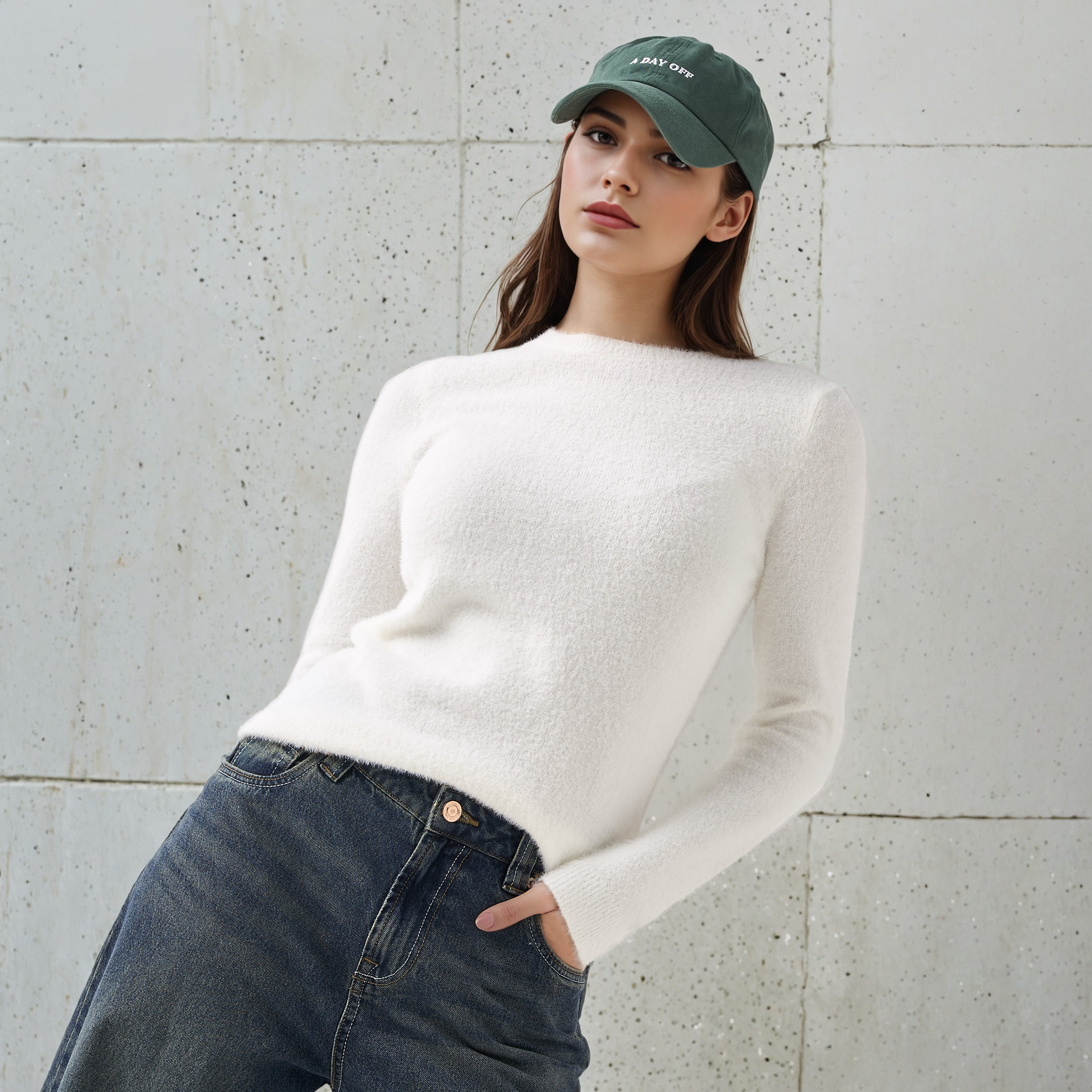 Faux Fur Crew Neck Sweater-women-clothing-cardigansandjumpers-jumpers-image-1