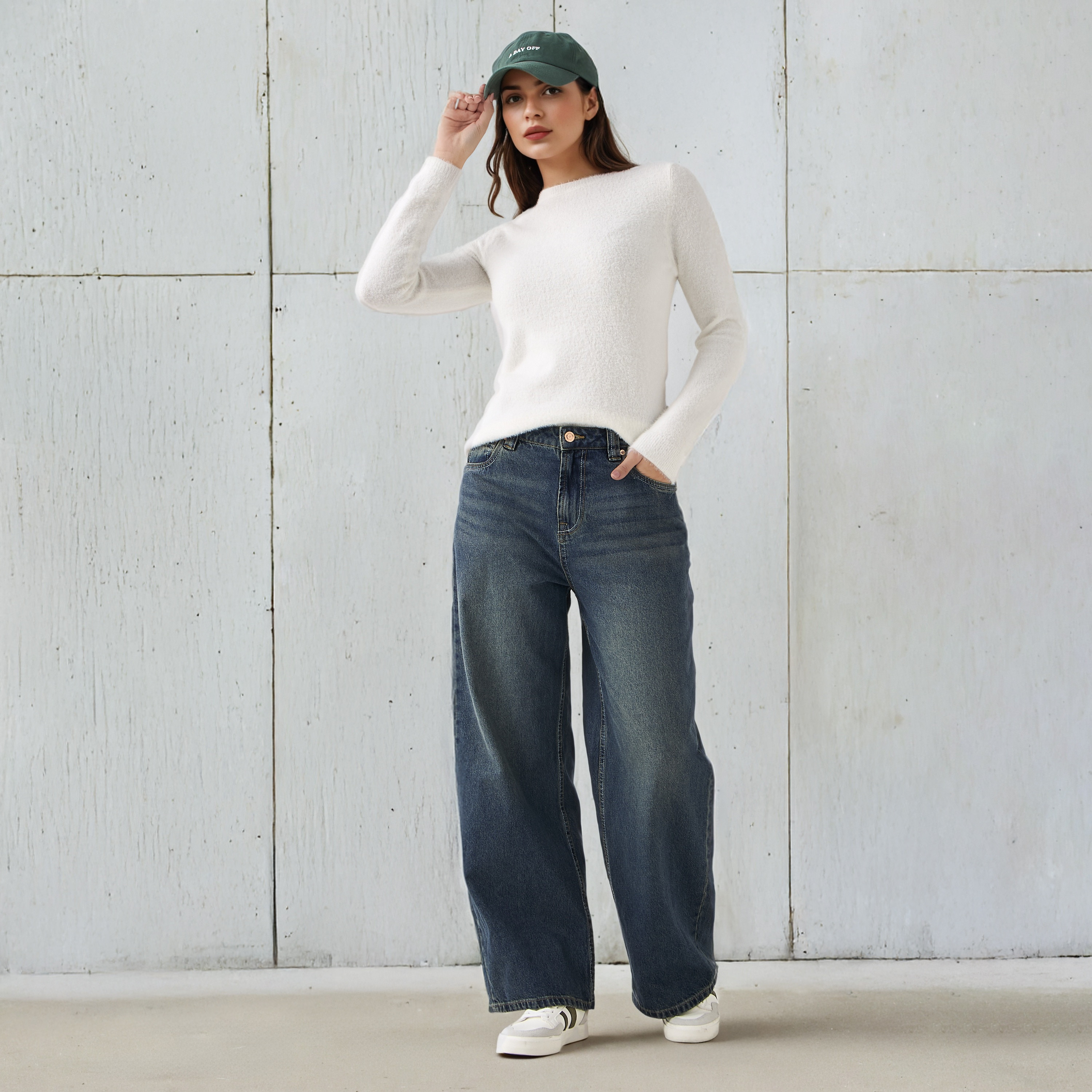Faux Fur Crew Neck Sweater-women-clothing-cardigansandjumpers-jumpers-image-2