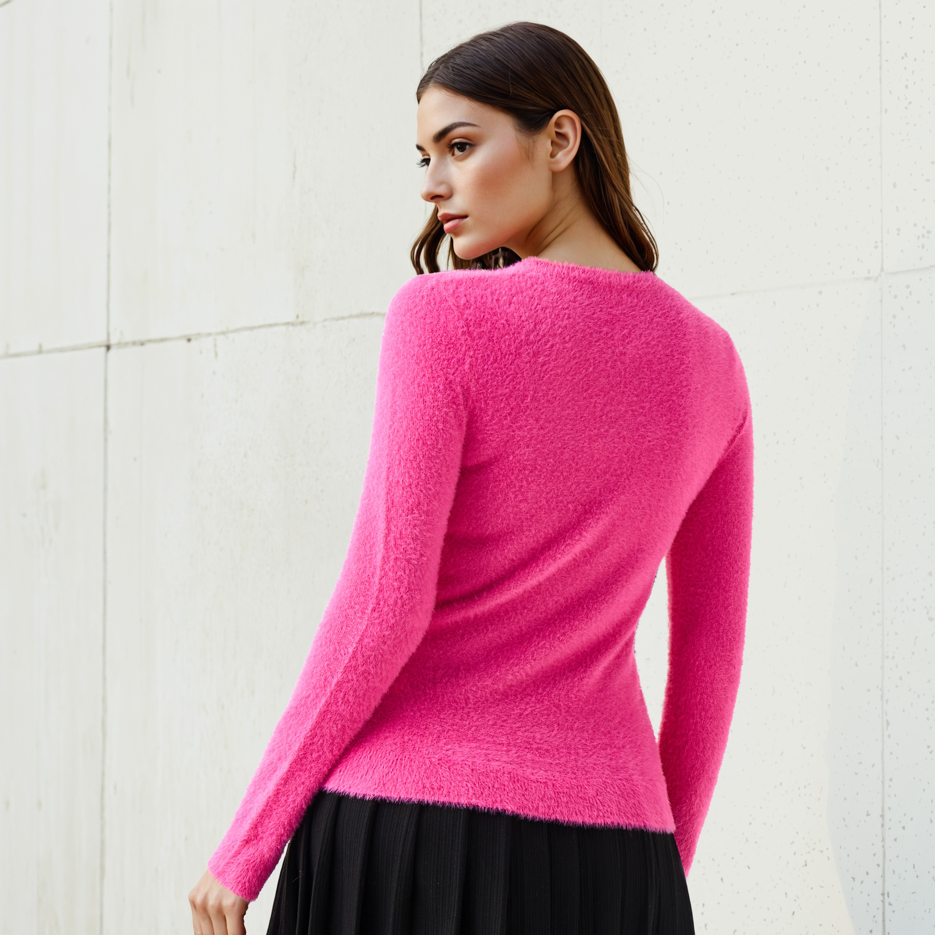 Faux Fur Crew Neck Sweater-women-clothing-cardigansandjumpers-jumpers-image-4