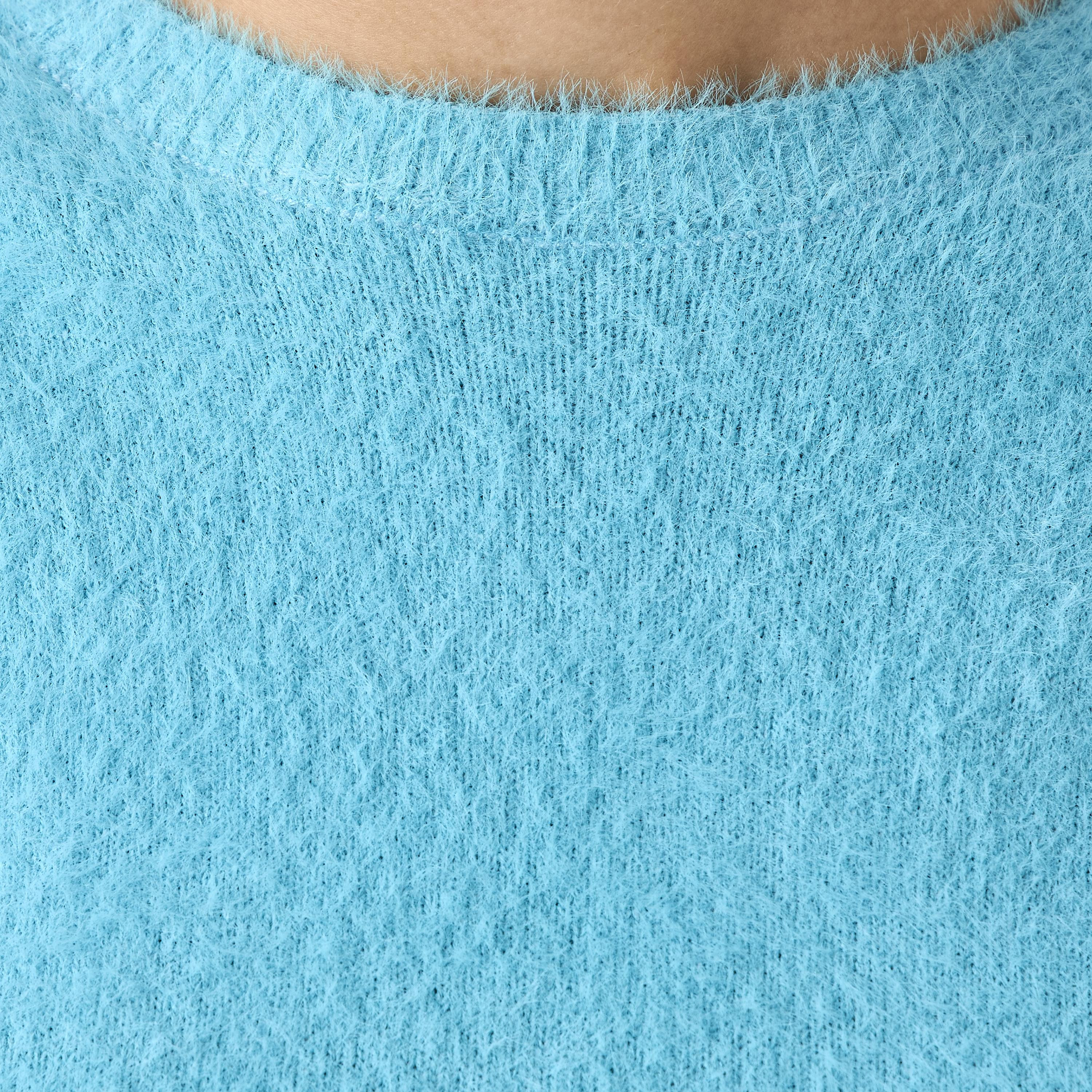 Faux Fur Crew Neck Sweater-women-clothing-cardigansandjumpers-jumpers-image-3