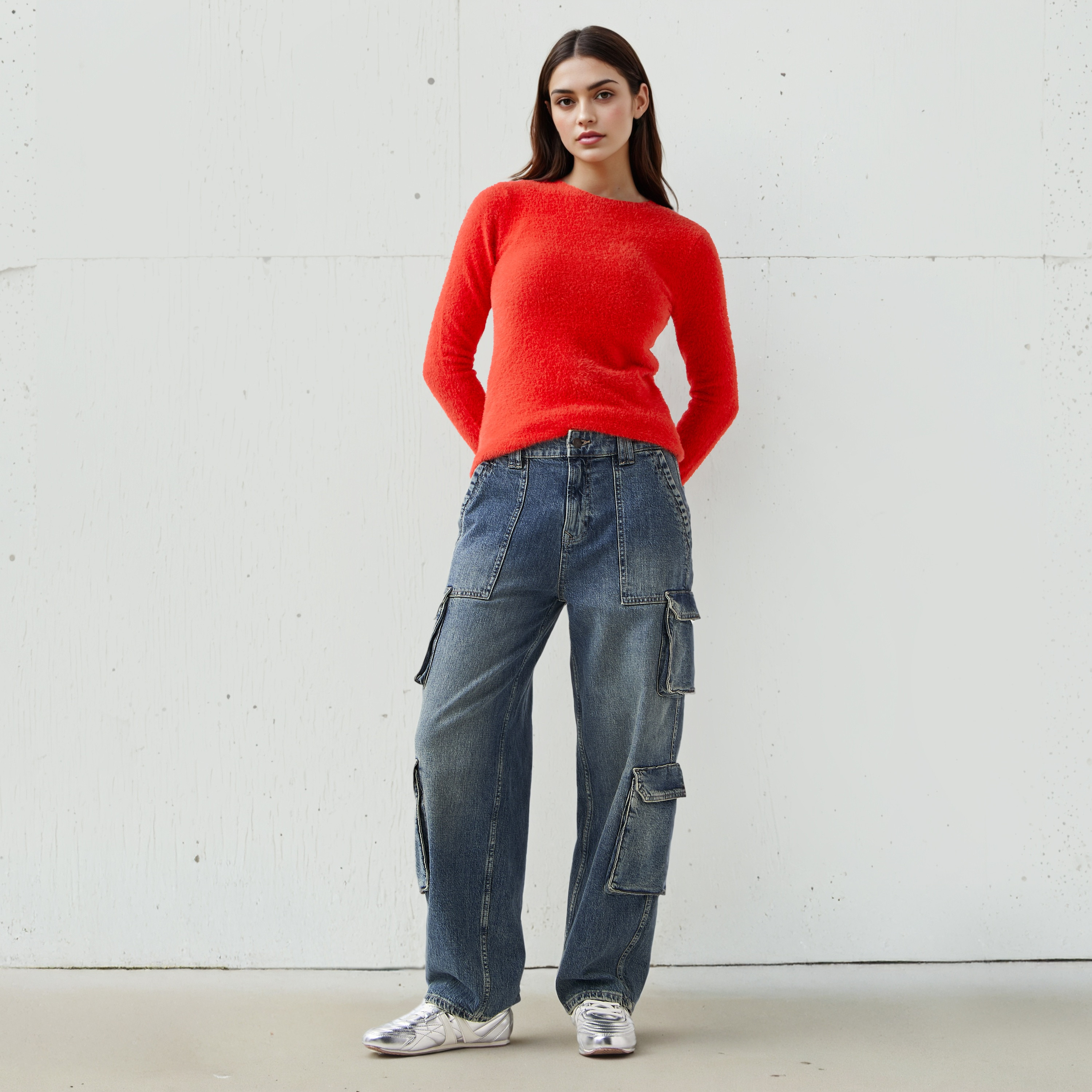 كنزة فرو صناعي بياقة ضيقة-women-clothing-cardigansandjumpers-jumpers-image-4