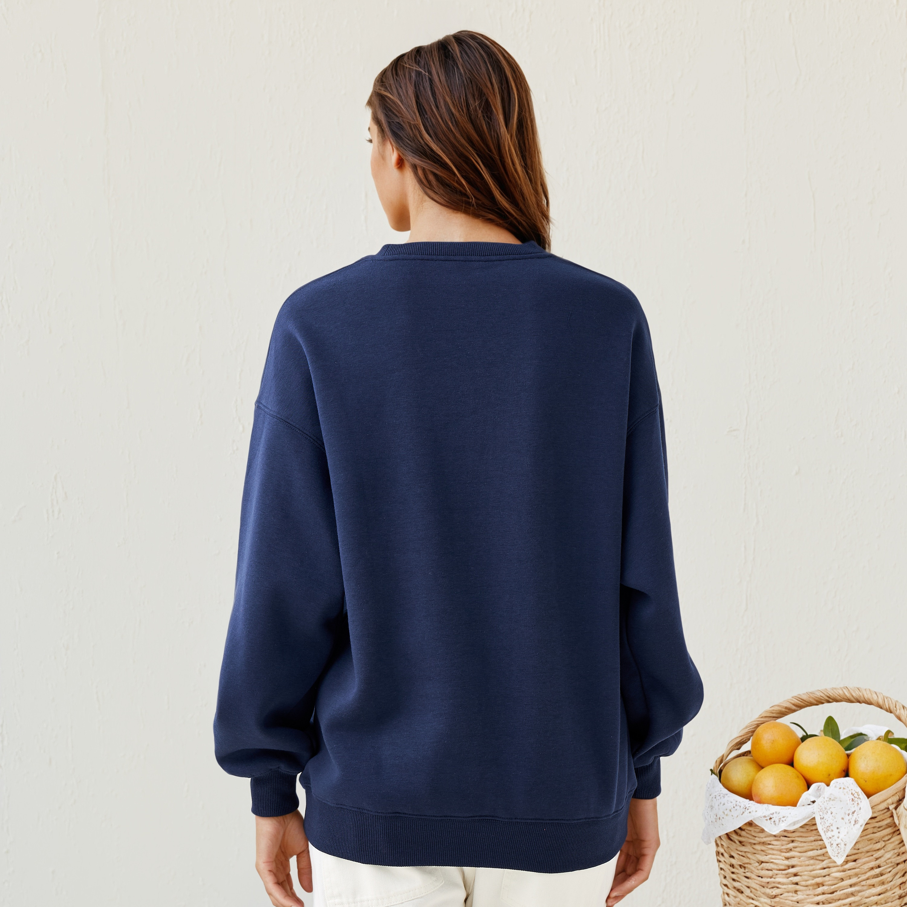 Embroidered Sweatshirt with Crew Neck-women-winterwear-hoodiesandsweatshirts-sweatshirts-image-3