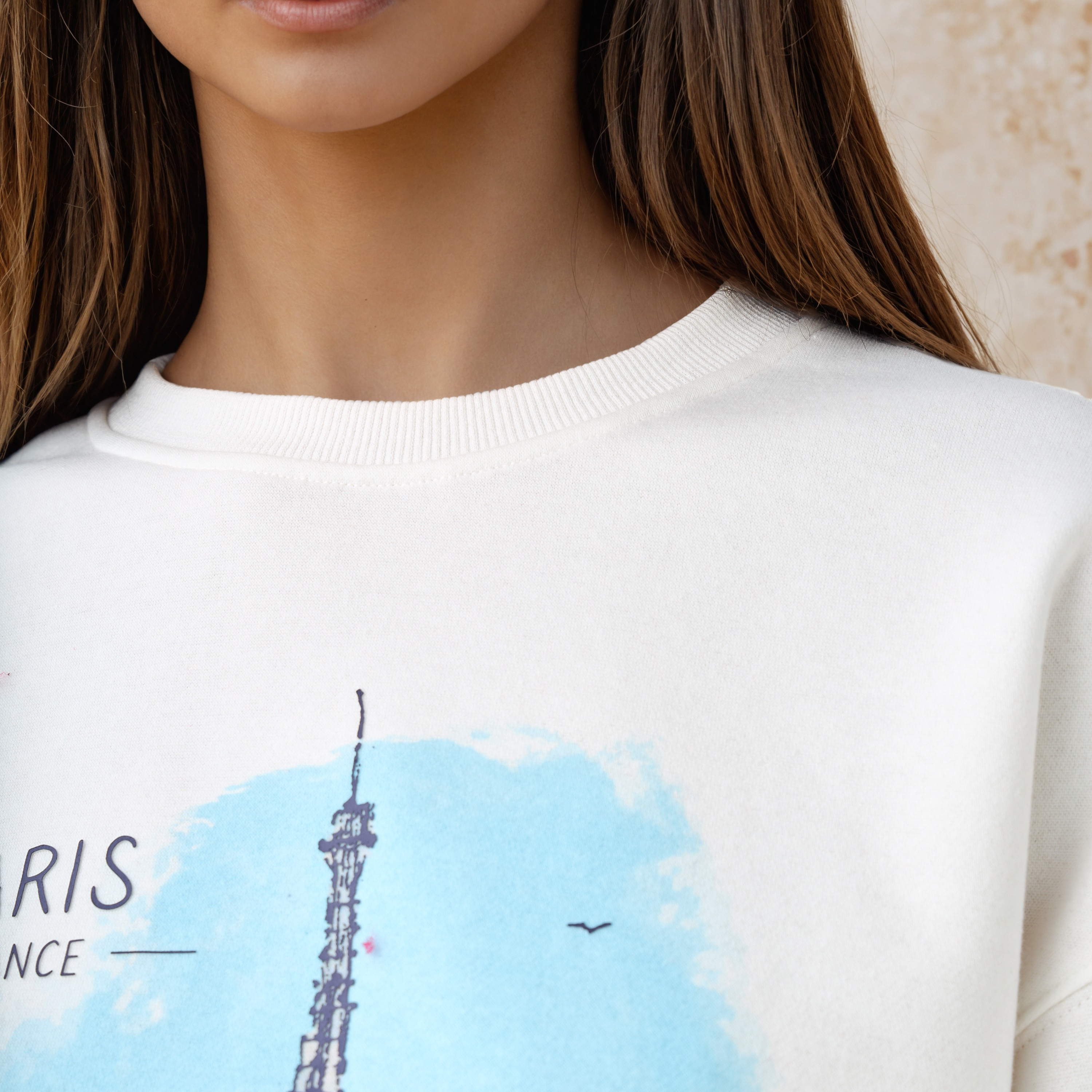 Graphic Print Sweatshirt with Crew Neck-women-winterwear-hoodiesandsweatshirts-sweatshirts-image-5
