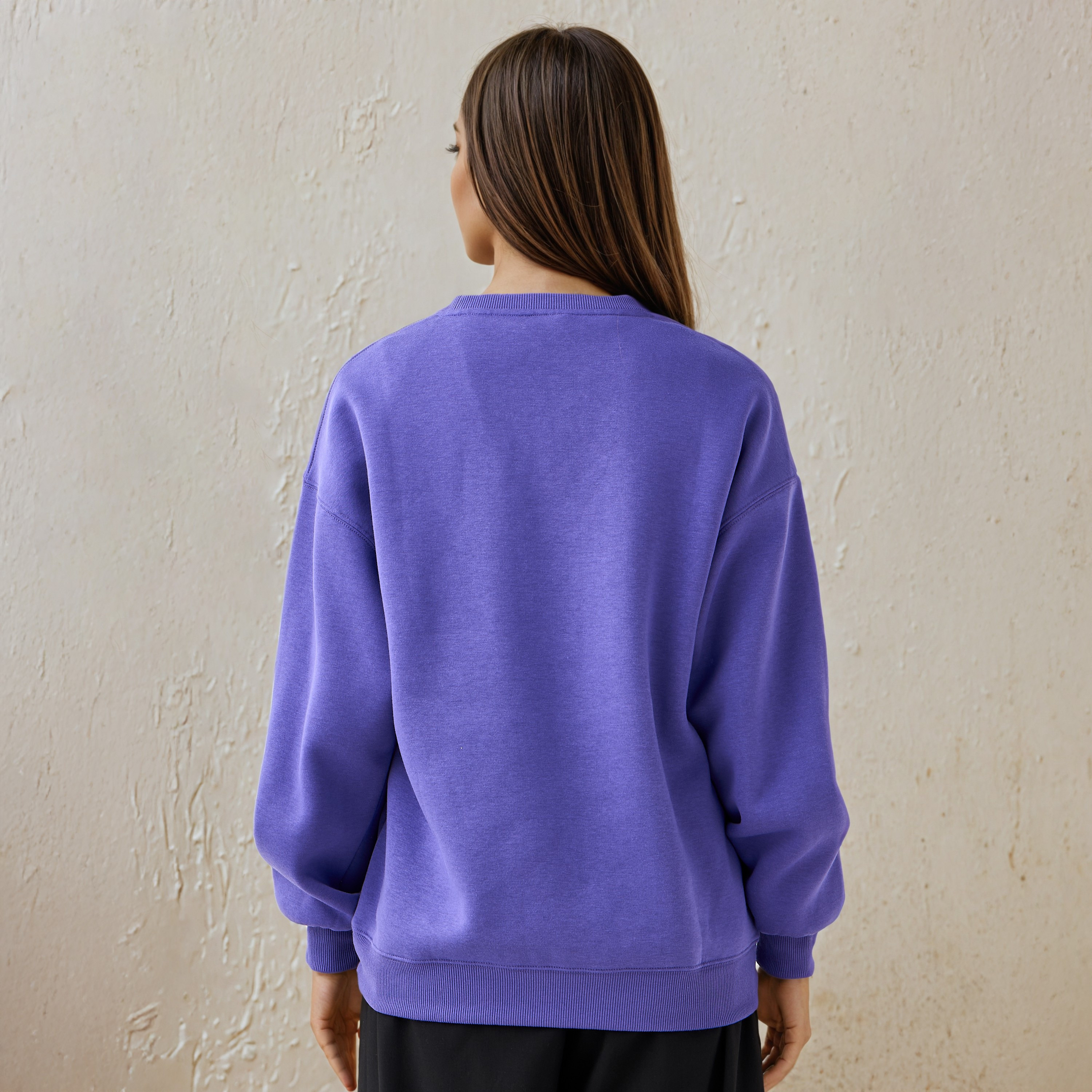 Embroidered Sweatshirt with Crew Neck-women-winterwear-hoodiesandsweatshirts-sweatshirts-image-3