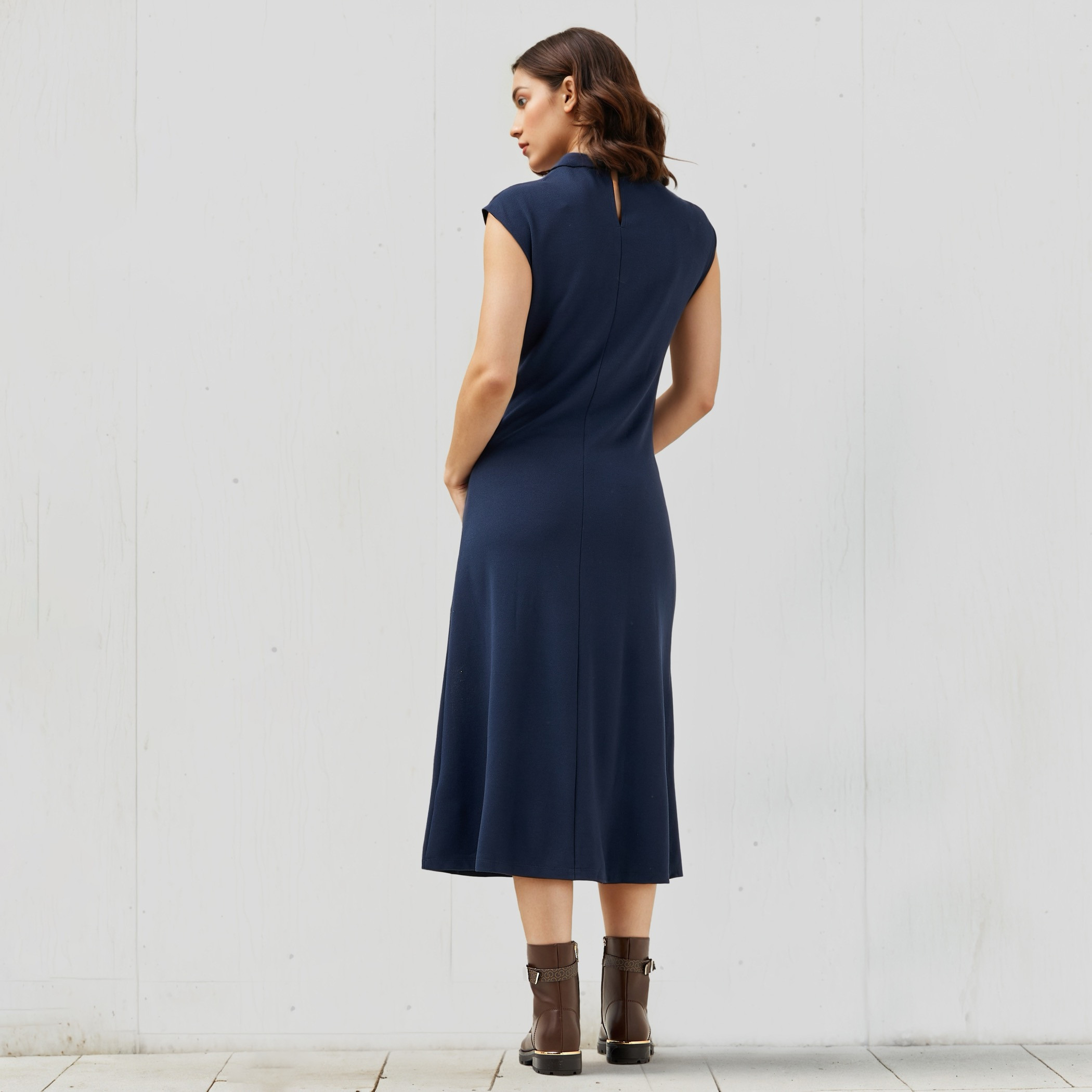 High Neck A-line Sleeveless Dress-women-clothing-dresses-image-8