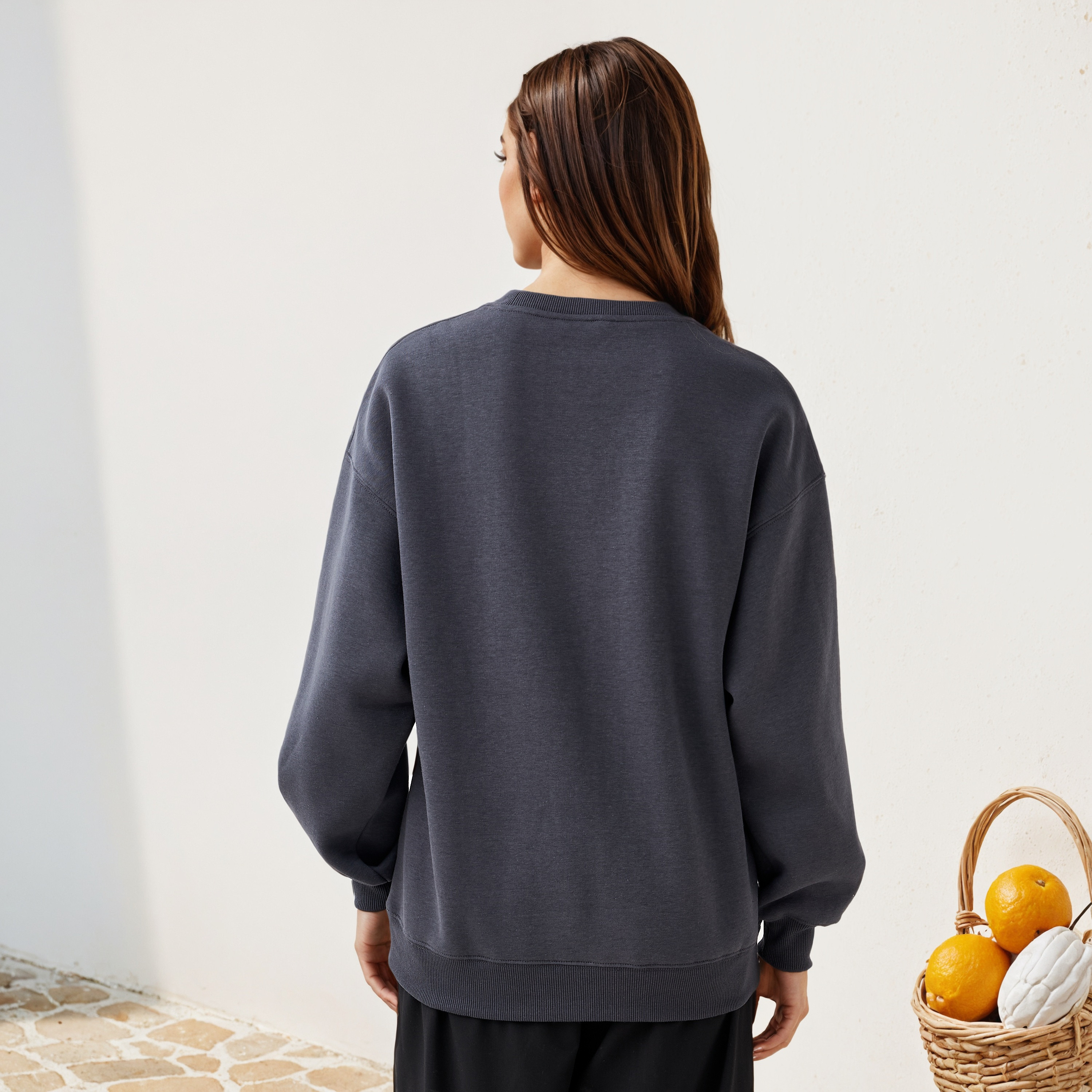 Graphic Print Sweatshirt with Crew Neck-women-winterwear-hoodiesandsweatshirts-sweatshirts-image-3