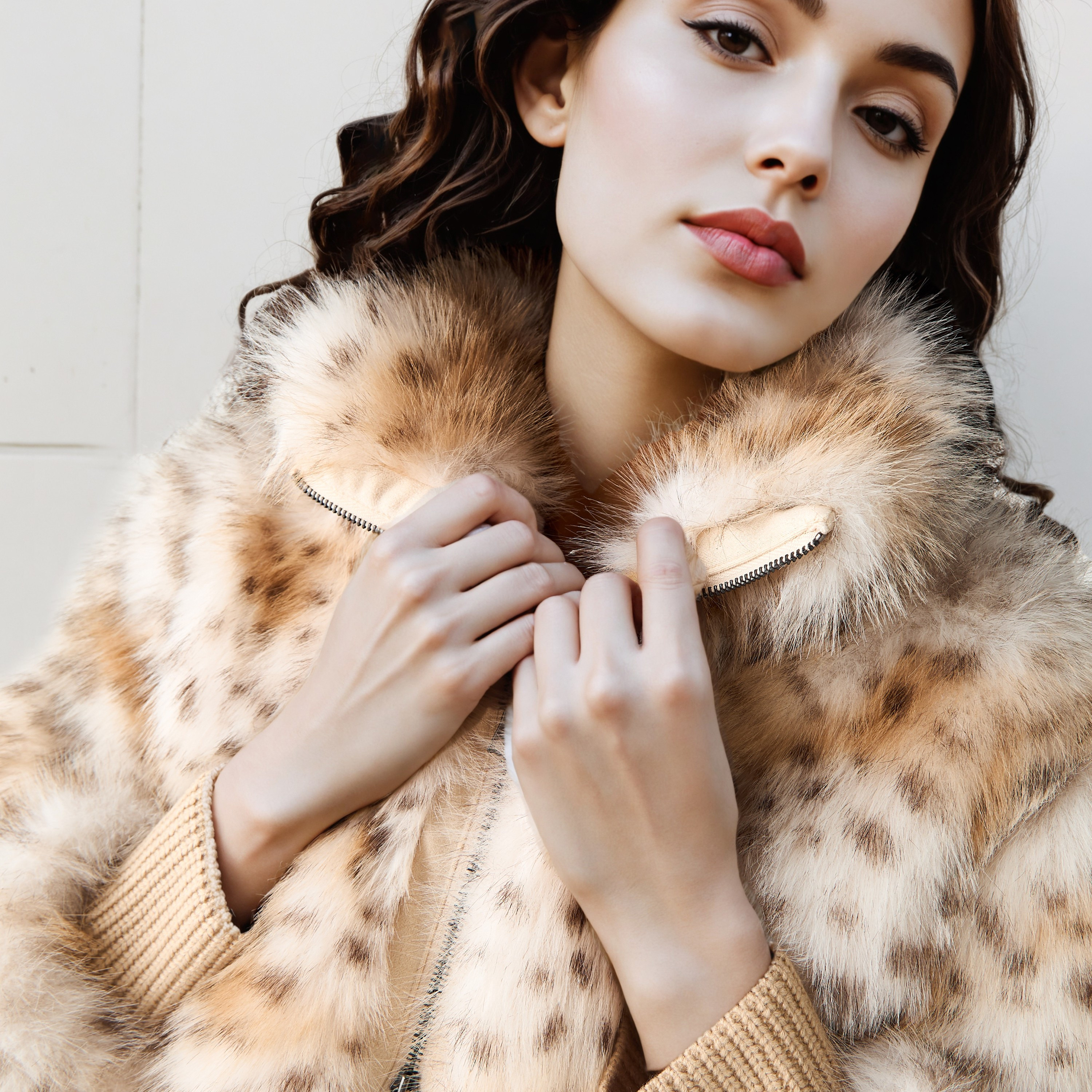 Animal Print Faux Fur Jacket-women-winterwear-coatsandjackets-jackets-image-6