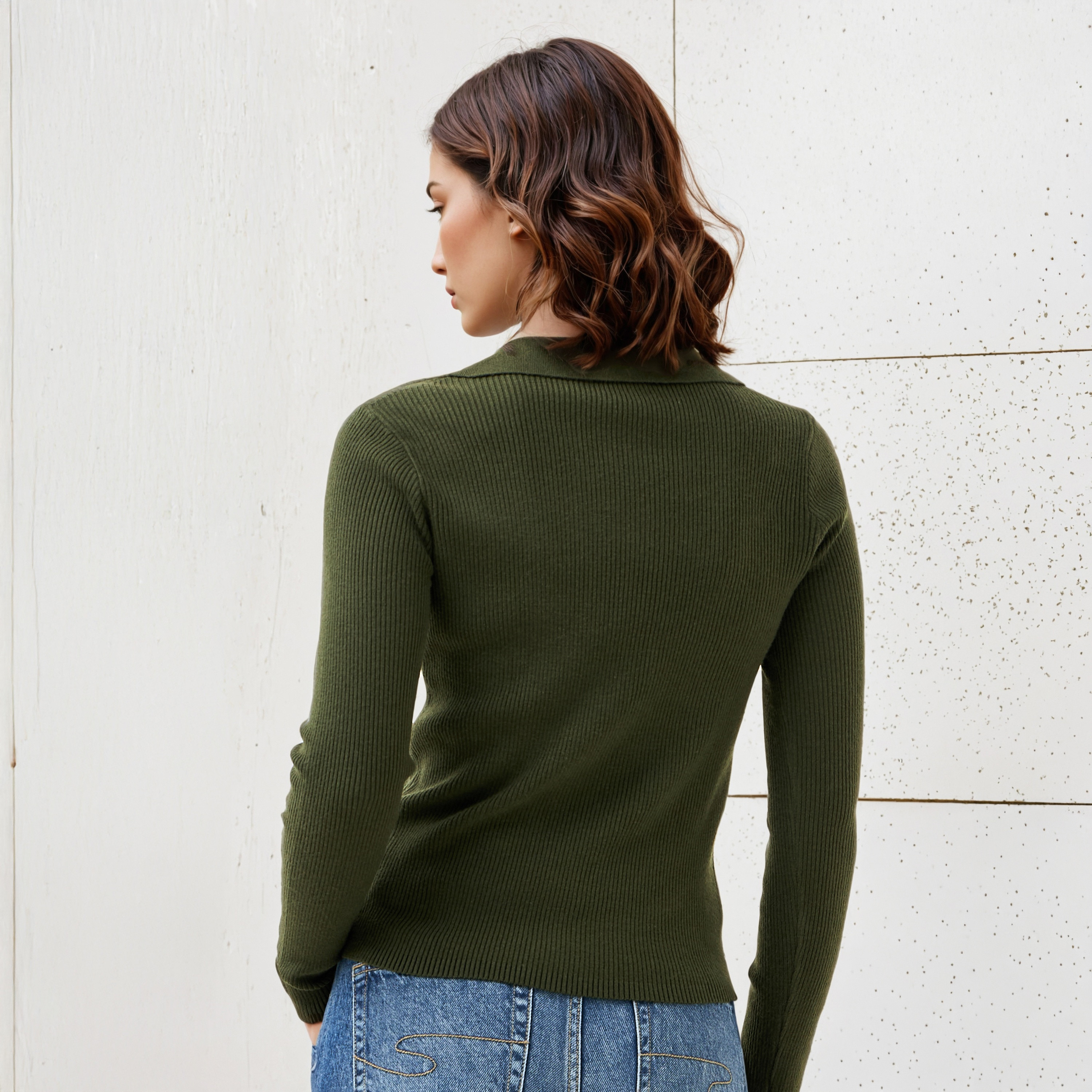 تيشيرت بولو قصيرمضلع-women-clothing-tshirts-image-3