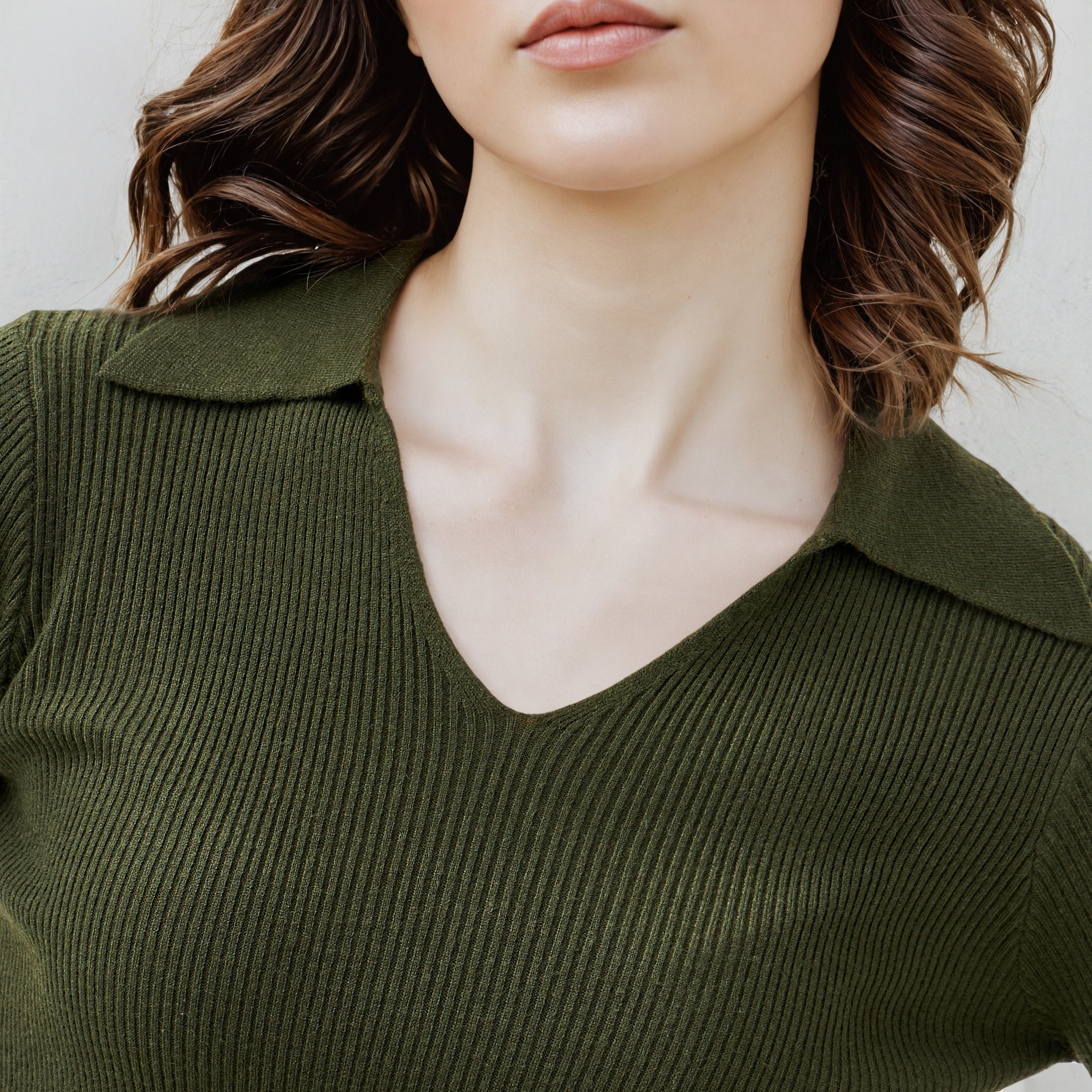 تيشيرت بولو قصيرمضلع-women-clothing-tshirts-image-4