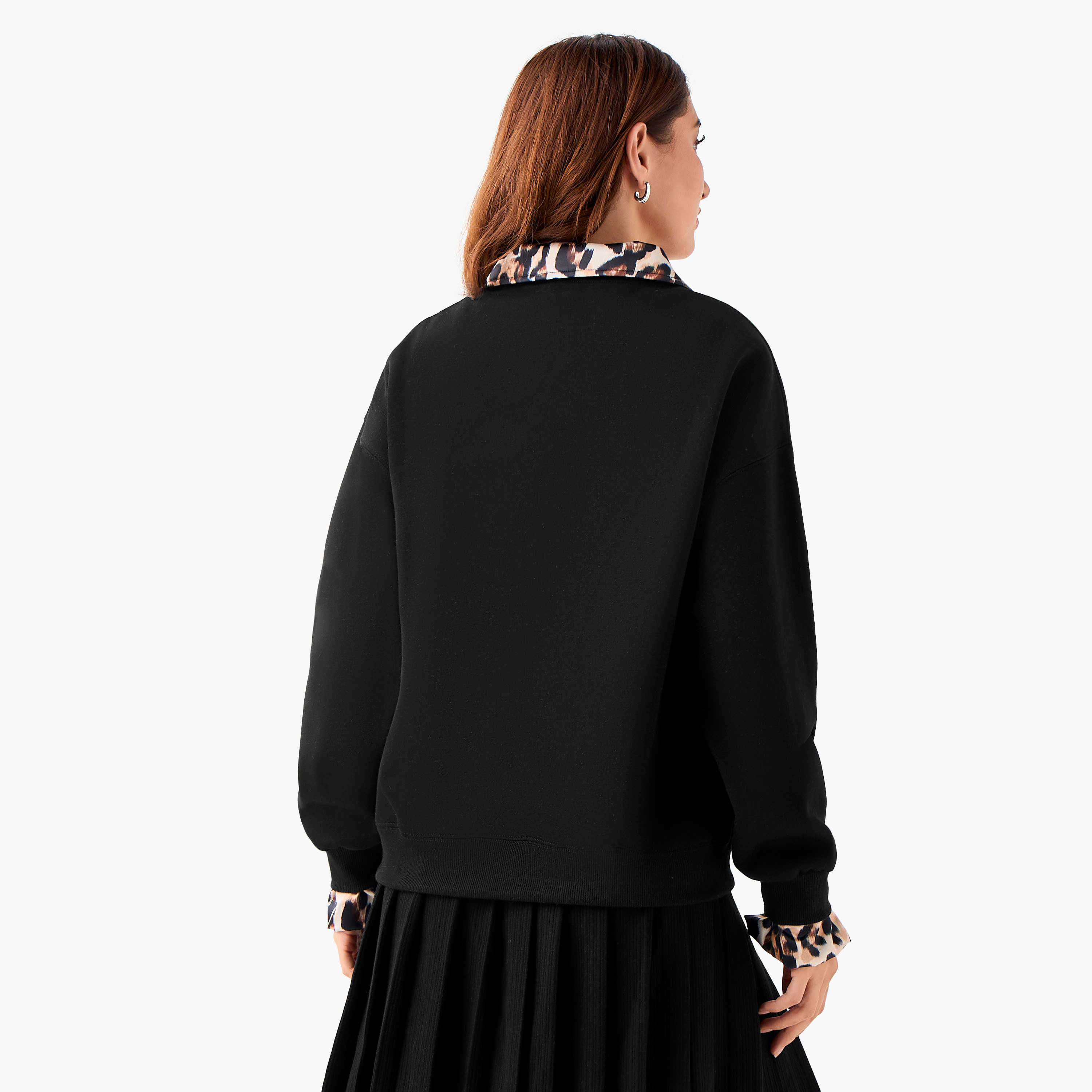 Sweatshirt with Animal Print and Half-Zip-women-clothing-hoodiesandsweatshirts-sweatshirts-image-4