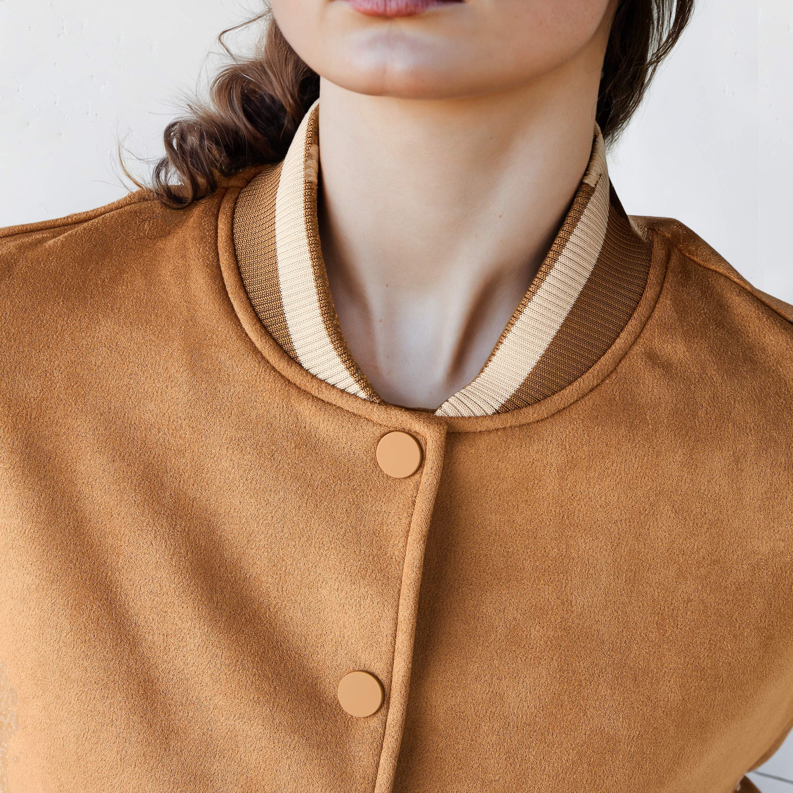 Mandarin Collar Bomber Jacket-women-winterwear-coatsandjackets-jackets-image-3